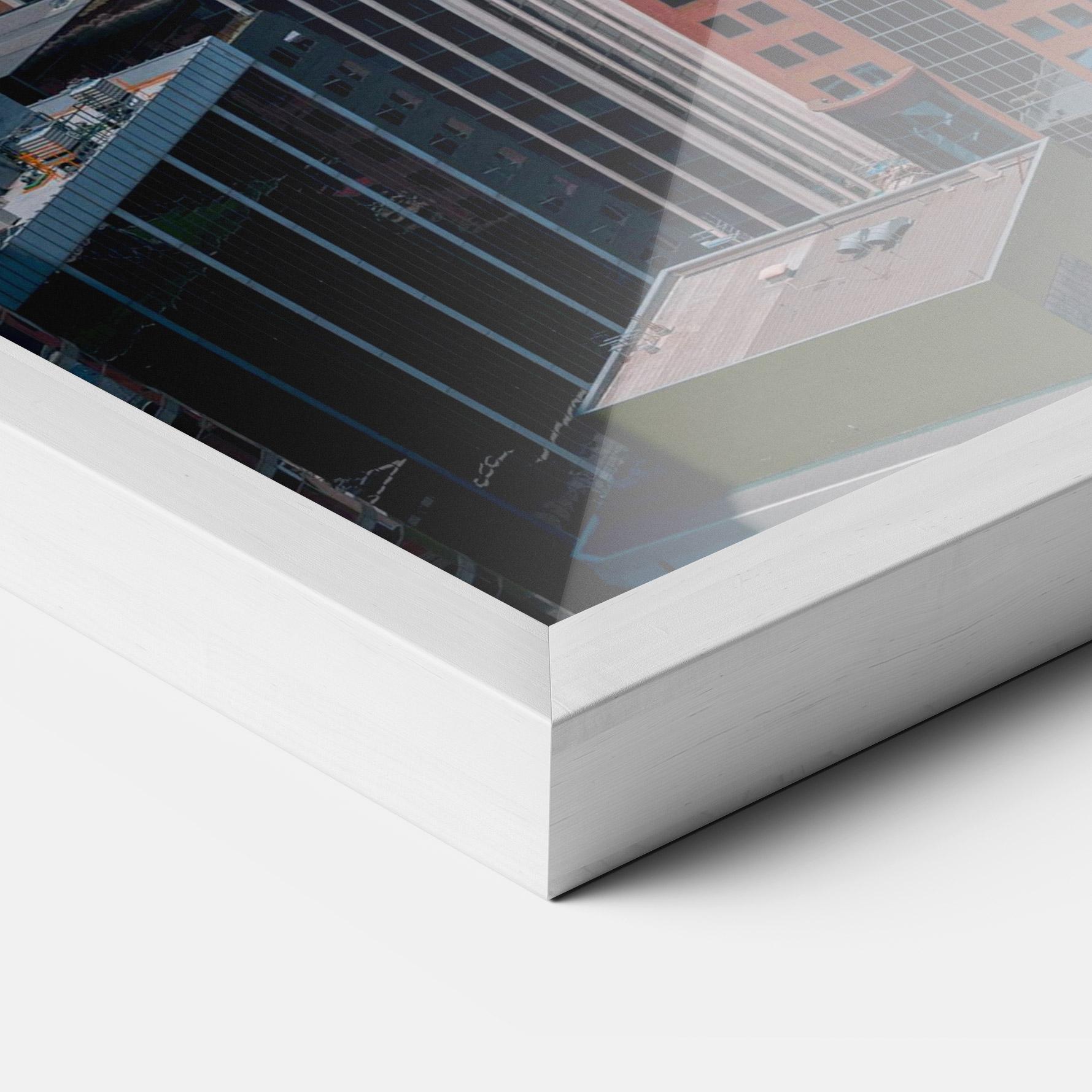 Gerahmte Poster Skyscrapert View mockup 3
