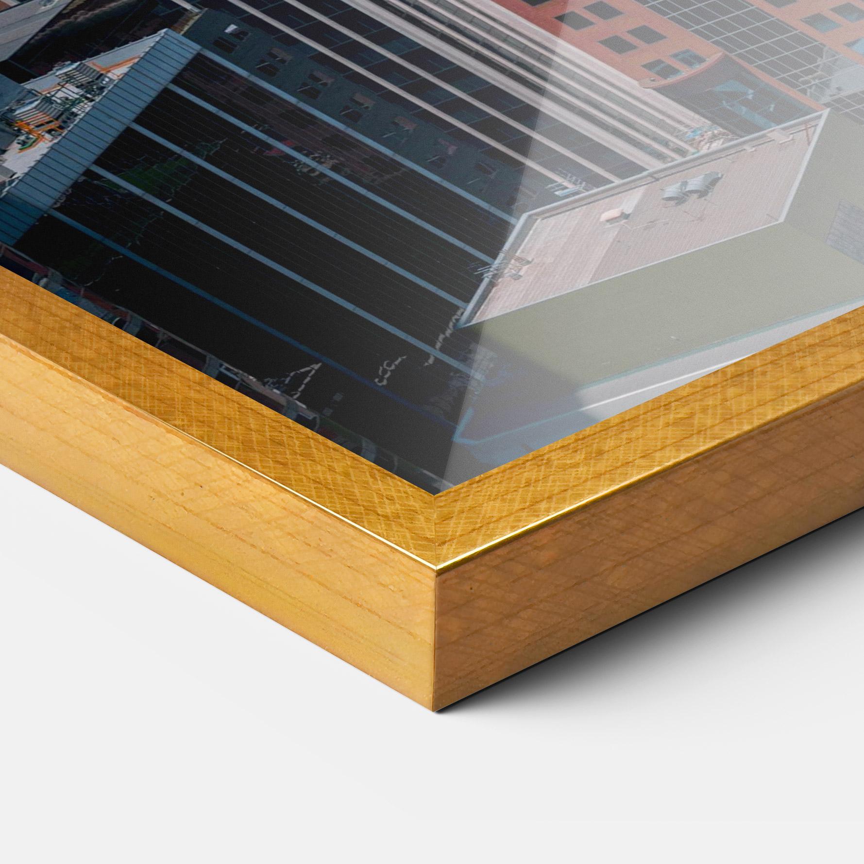 Gerahmte Poster Skyscrapert View mockup 3