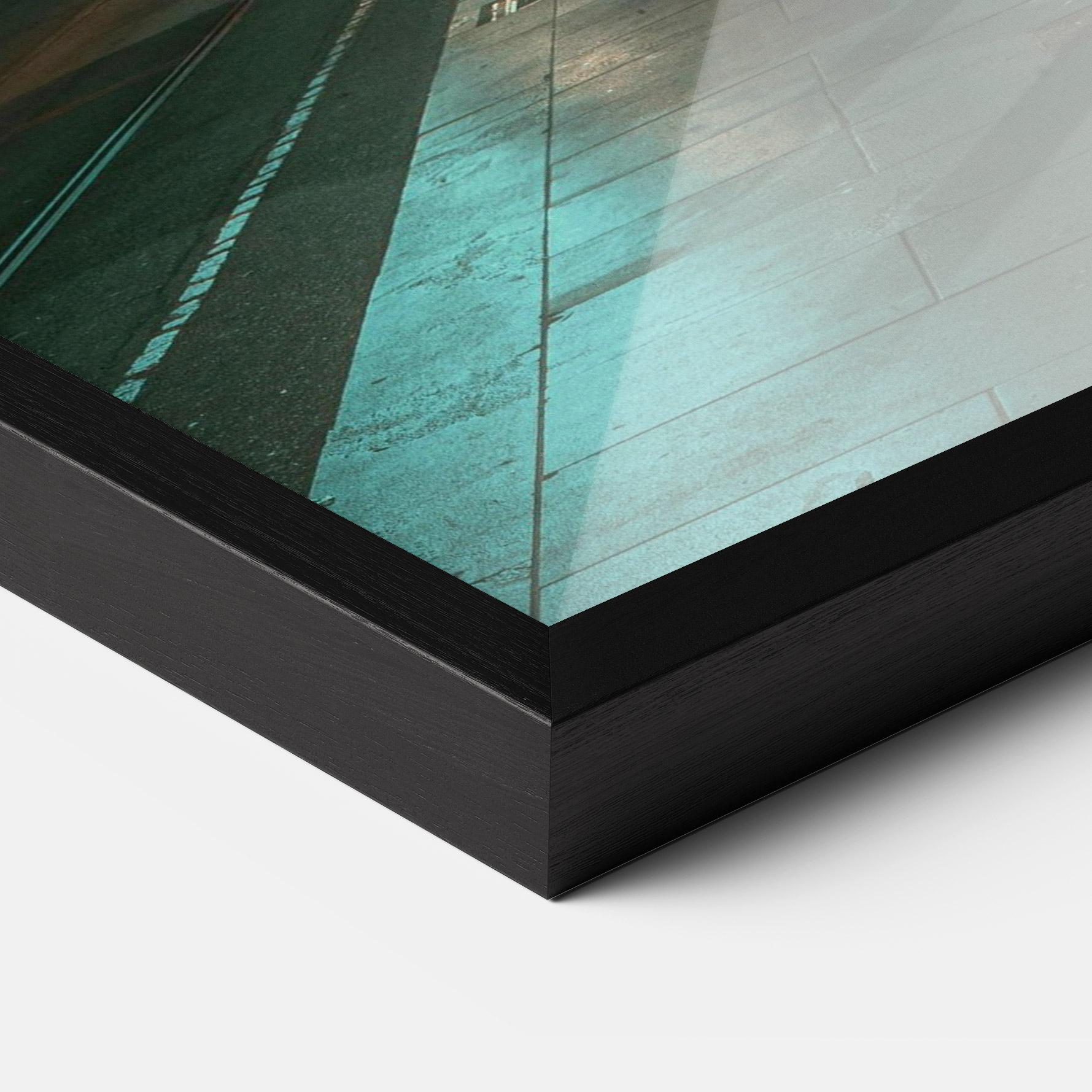 Gerahmte Poster Clock Tower Light mockup 3