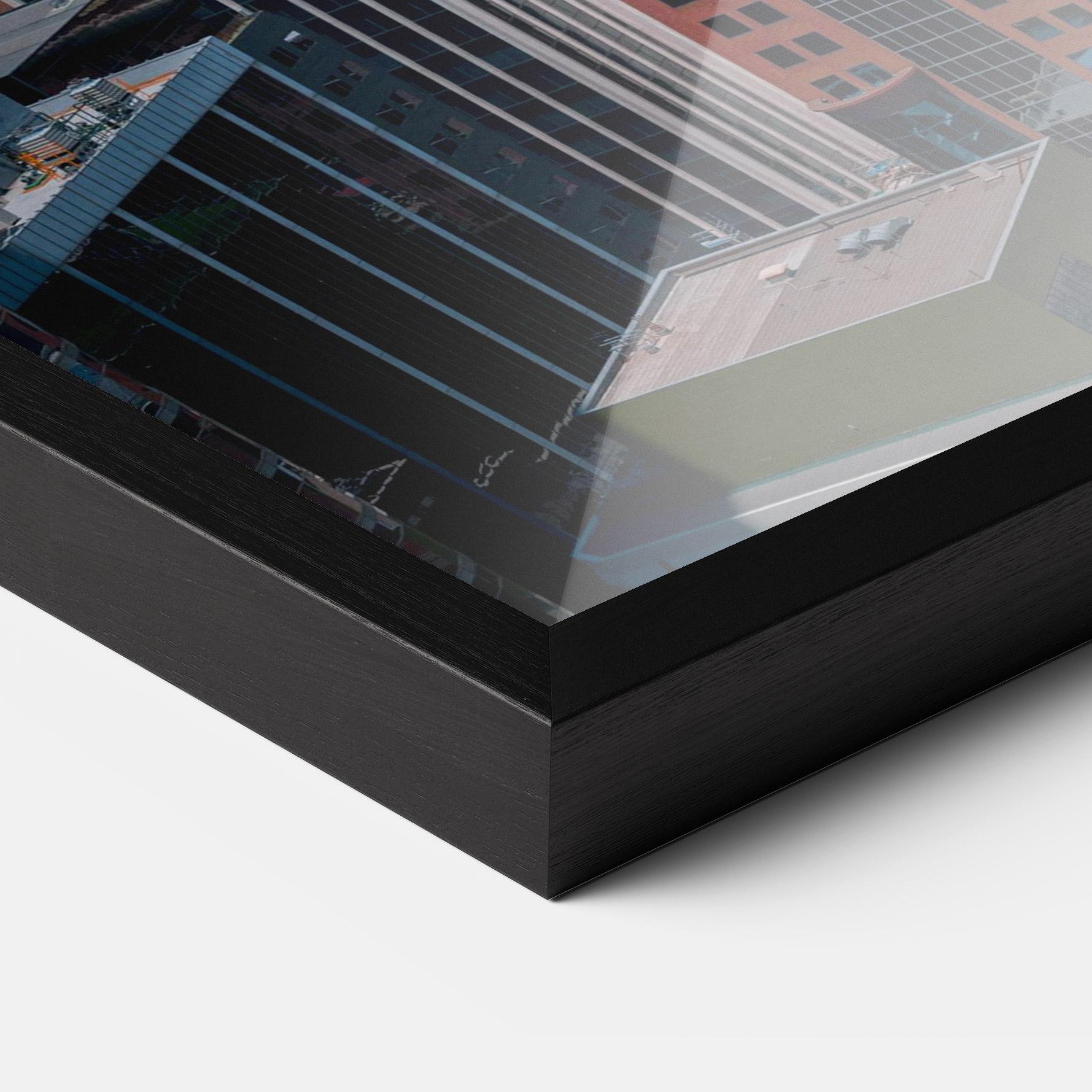 Gerahmte Poster Skyscrapert View mockup 3