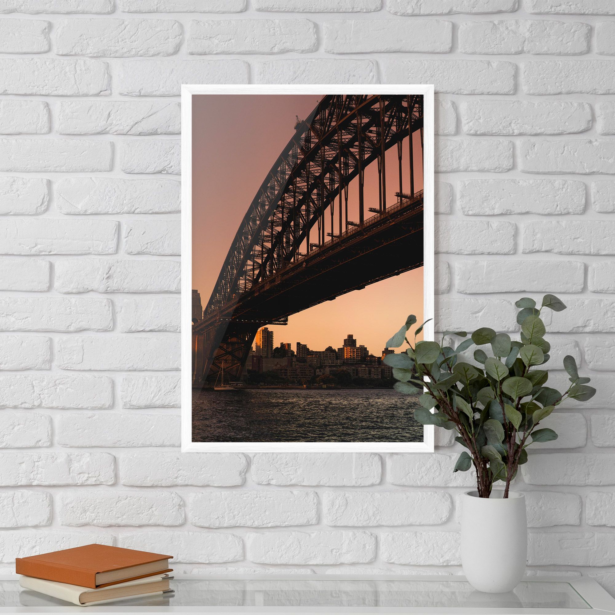 Sunset Harbour Bridge mockup 5