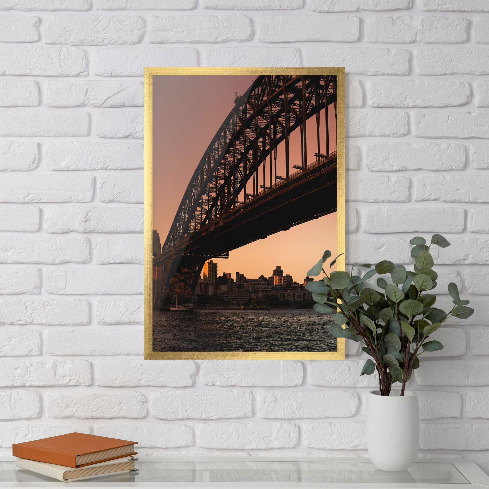 Sunset Harbour Bridge mockup 5