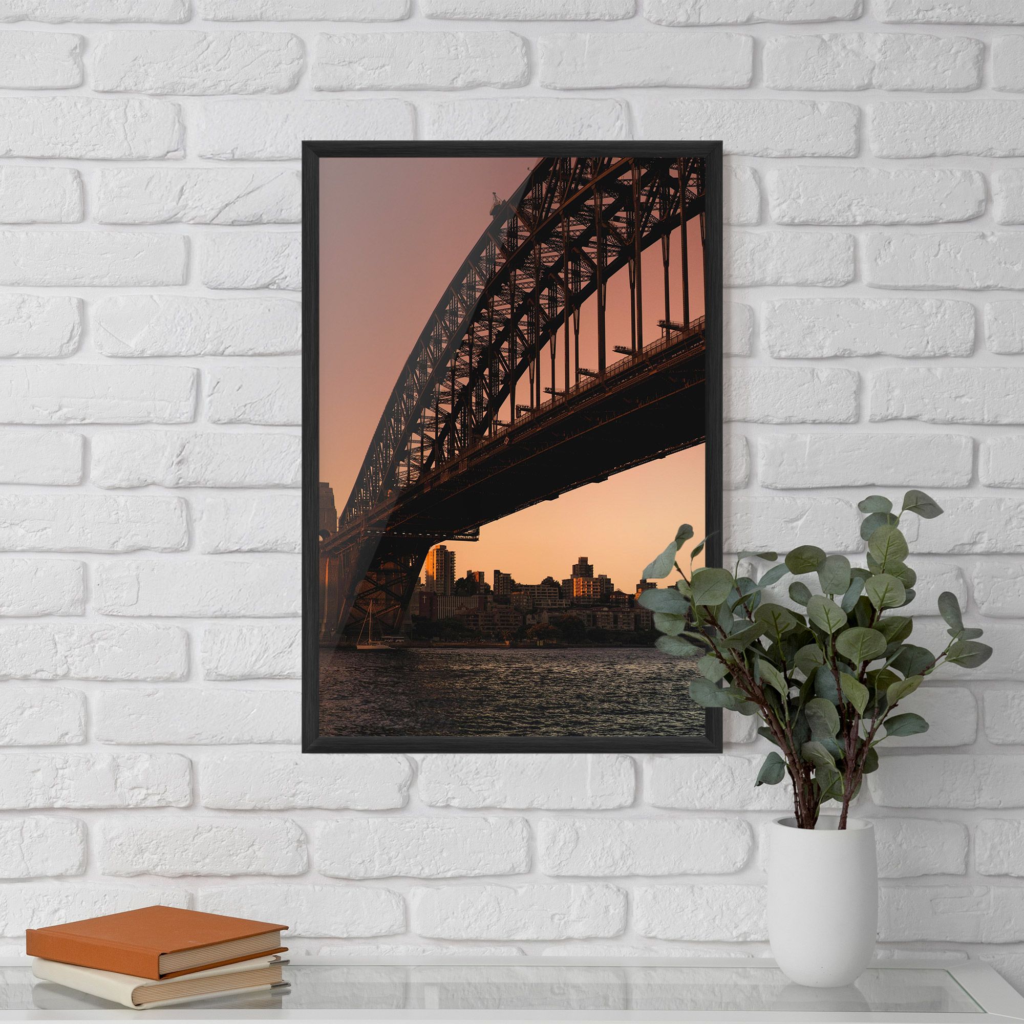 Sunset Harbour Bridge mockup 5