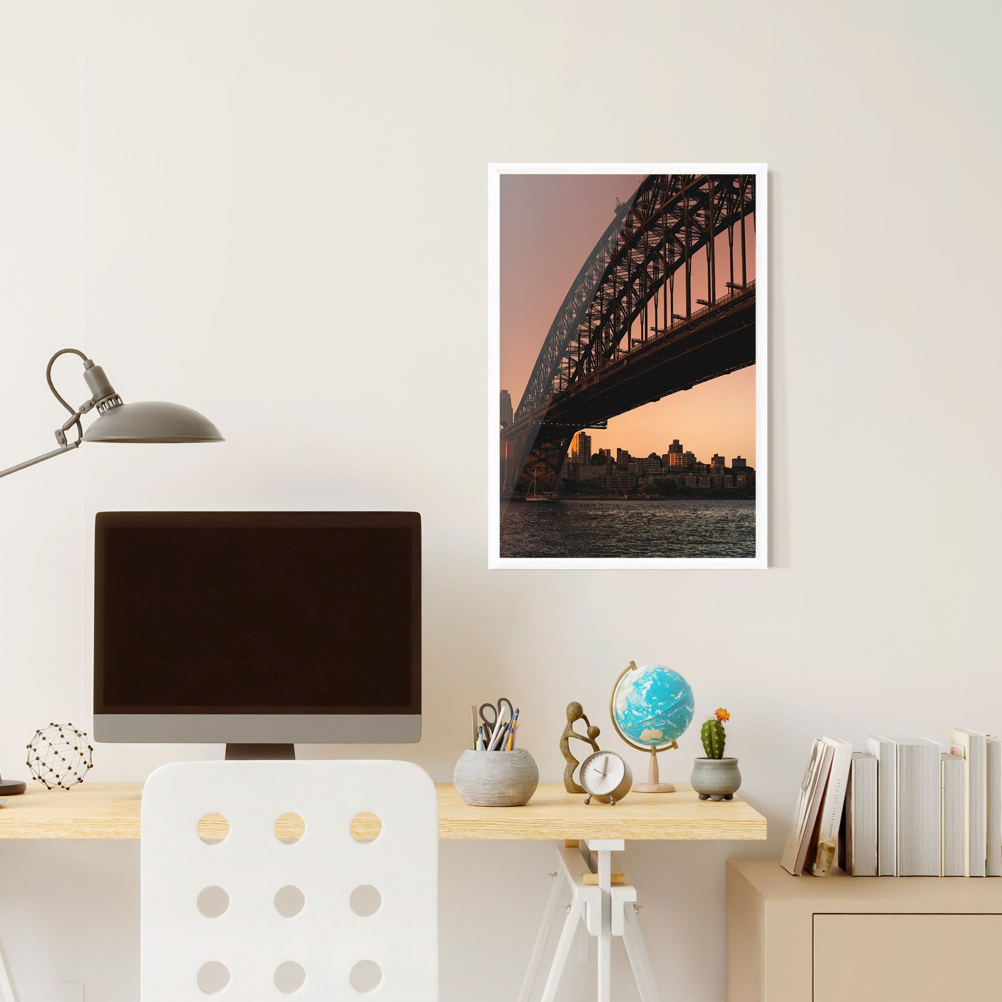 Sunset Harbour Bridge mockup 6