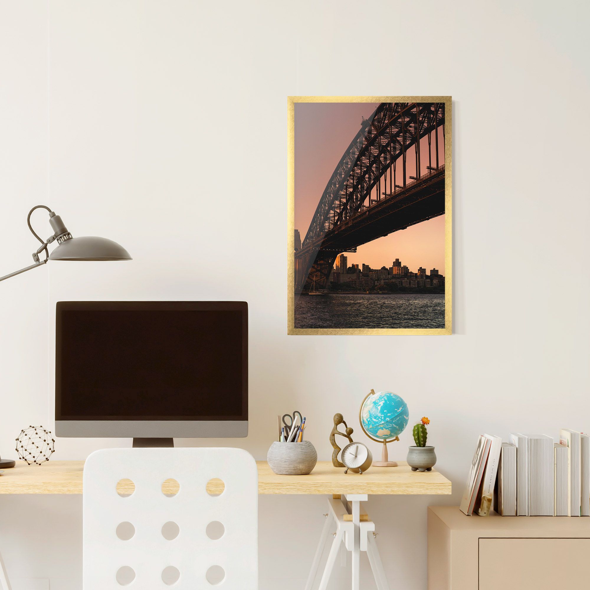 Sunset Harbour Bridge mockup 6