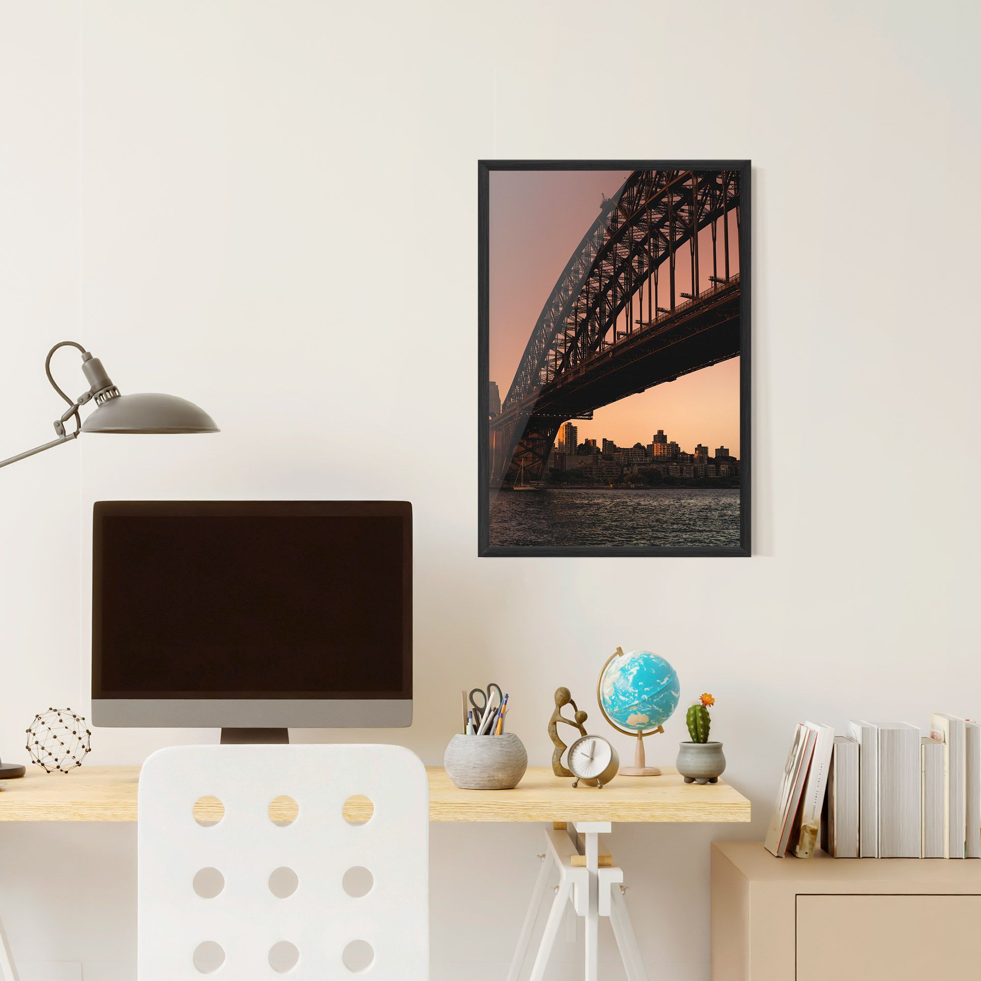 Sunset Harbour Bridge mockup 6