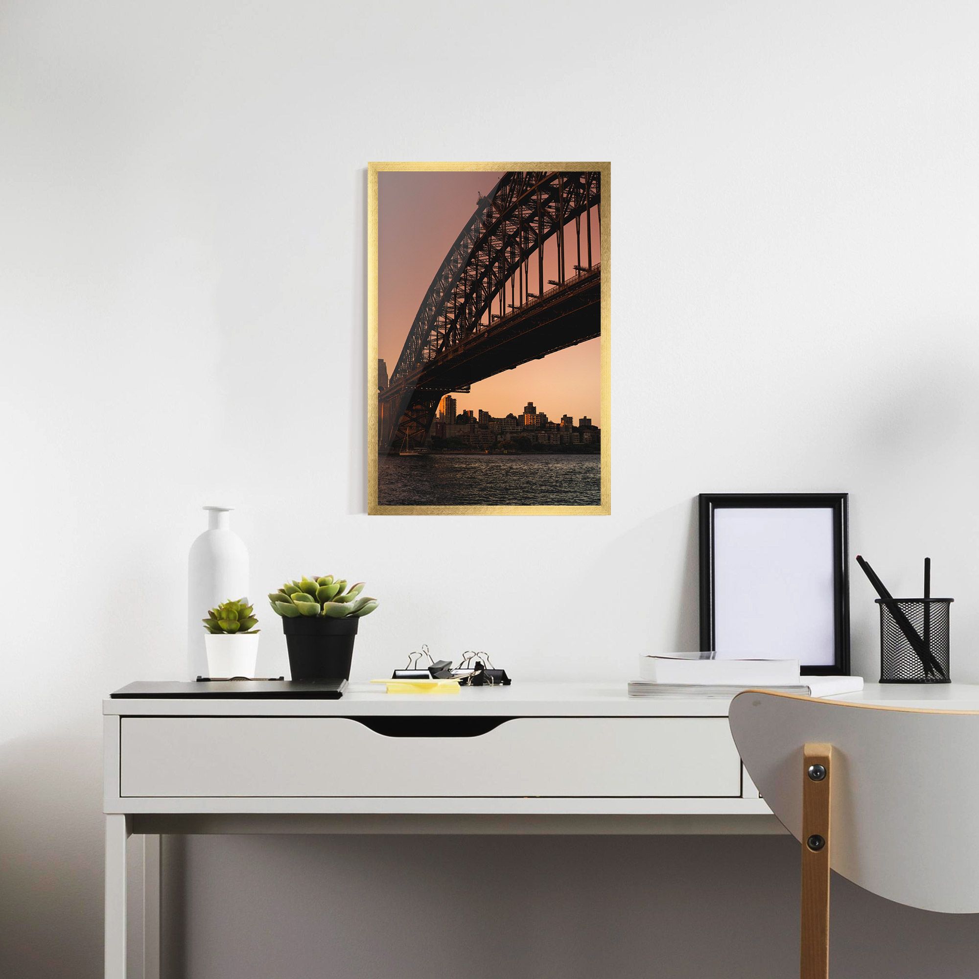 Sunset Harbour Bridge mockup 7