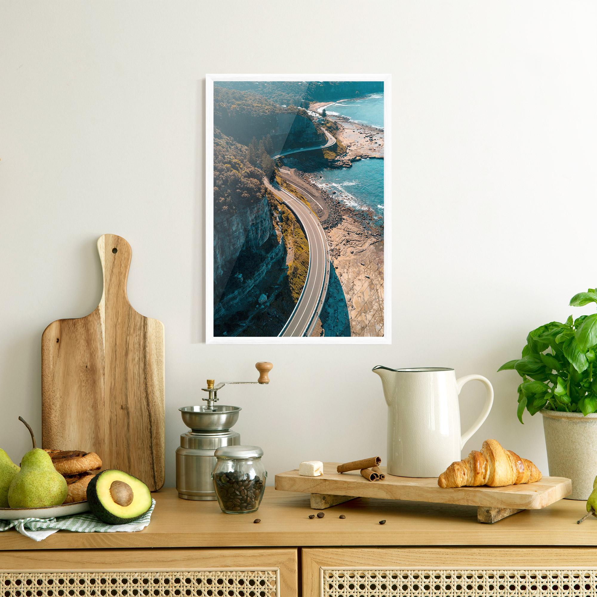 Gerahmte Poster Australia Road mockup 8