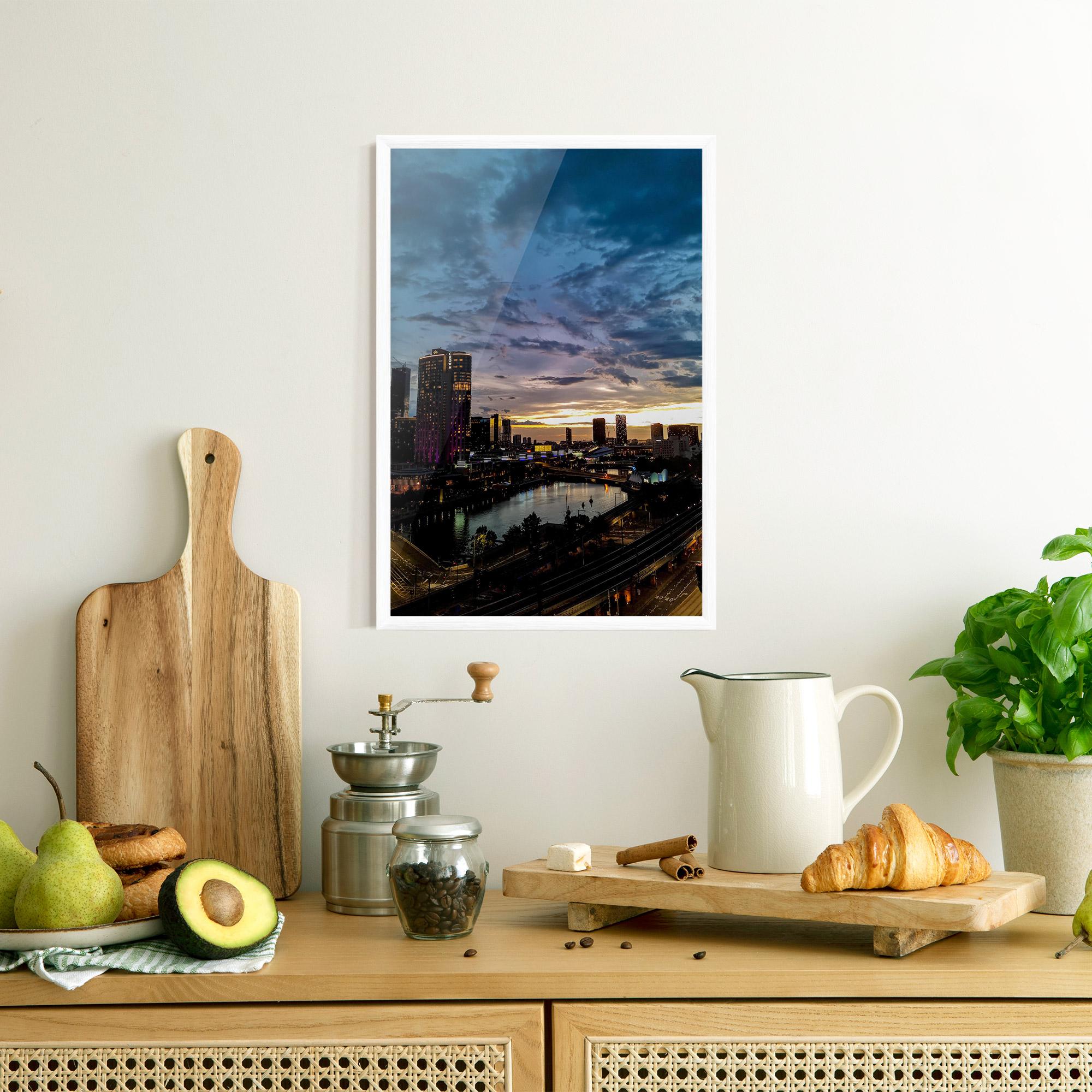 Gerahmte Poster Melbourne mockup 8