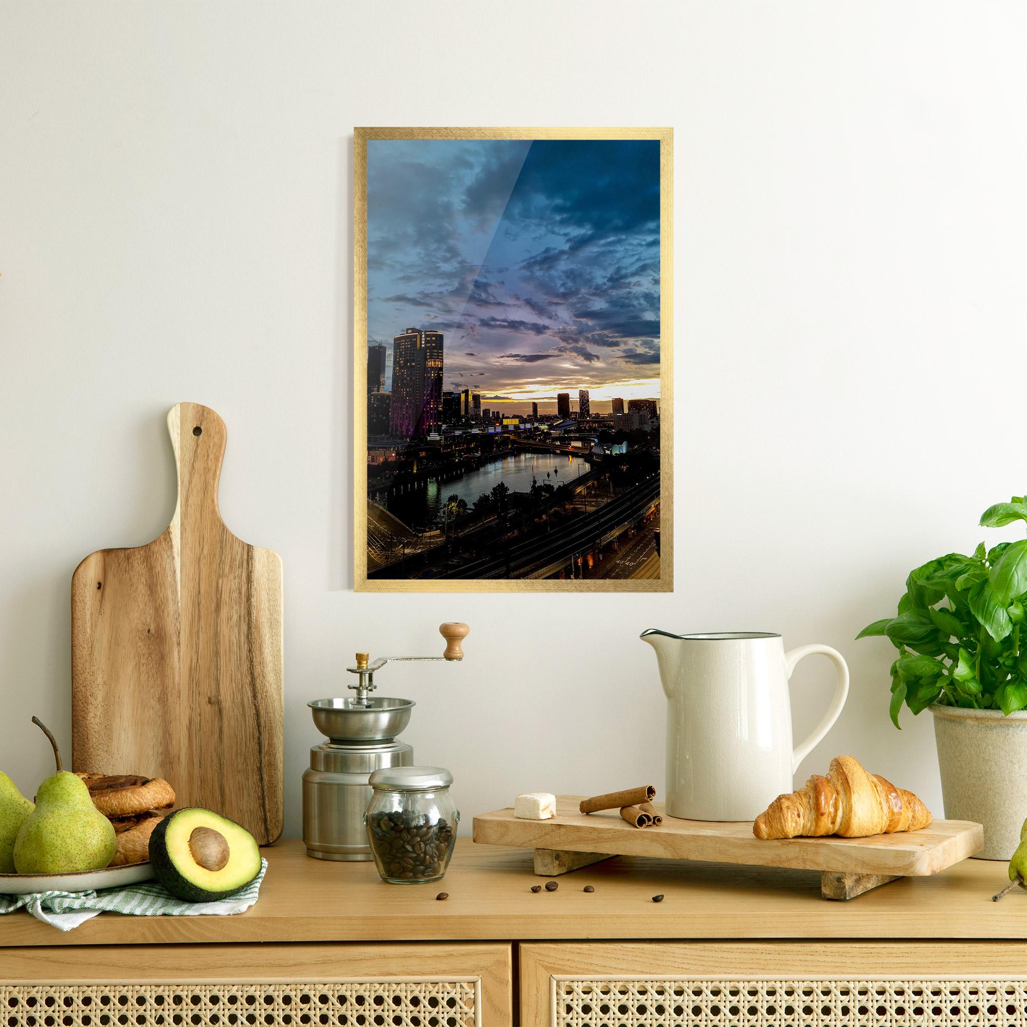 Gerahmte Poster Melbourne mockup 8