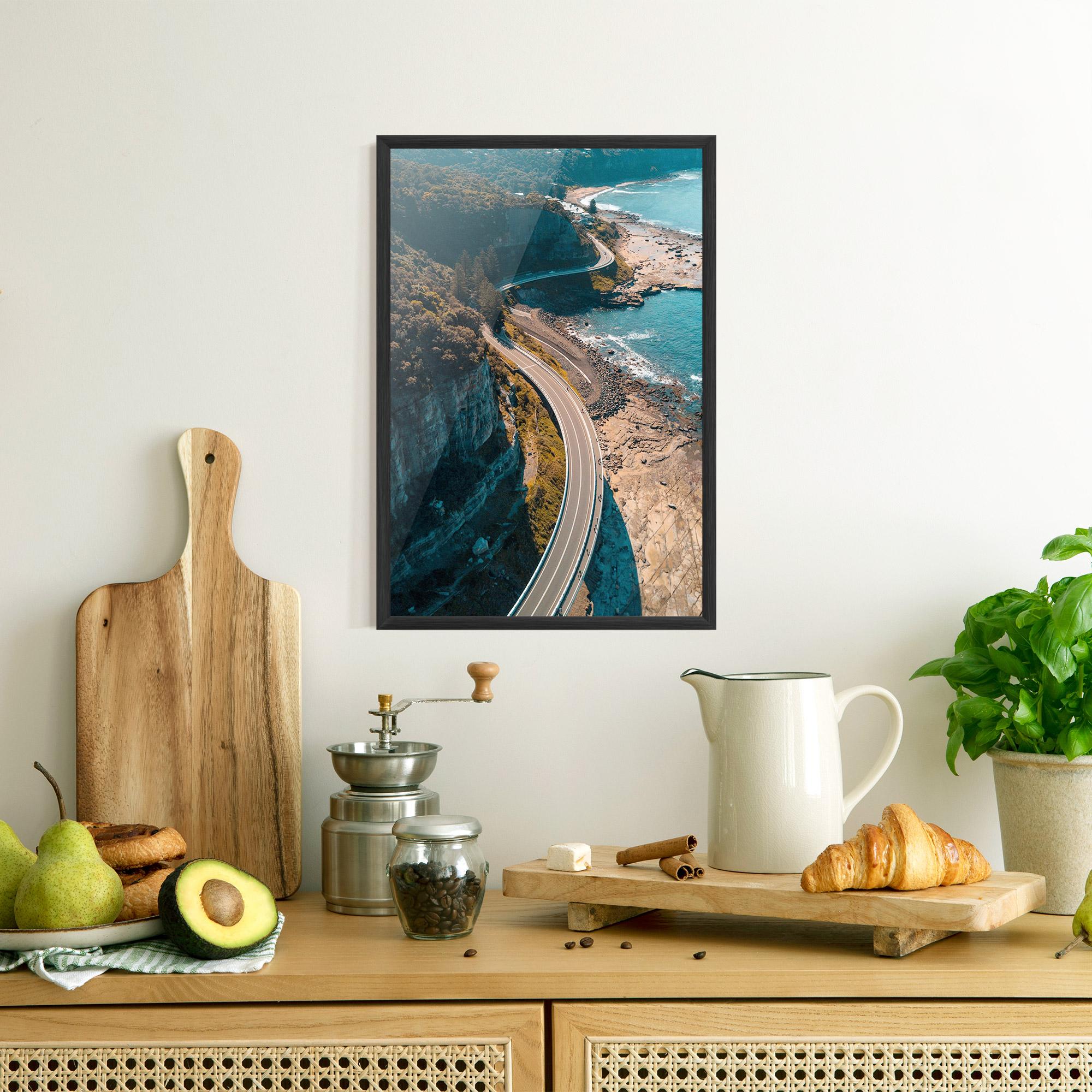 Gerahmte Poster Australia Road mockup 8
