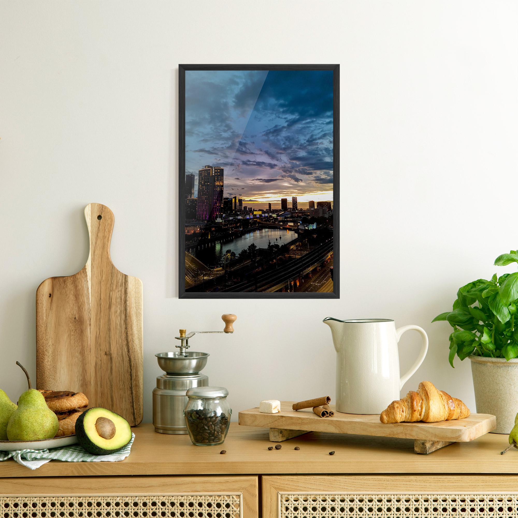 Gerahmte Poster Melbourne mockup 8