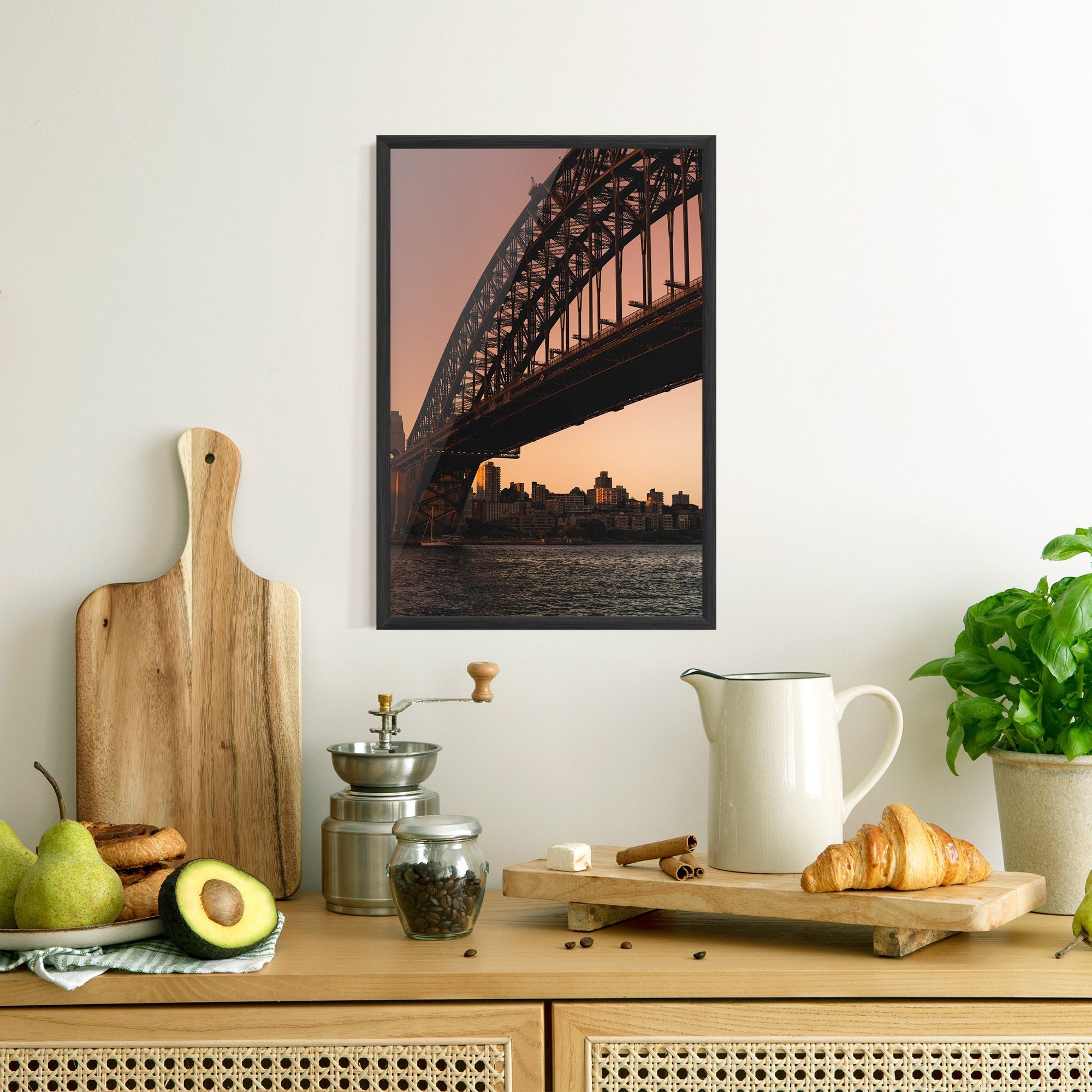 Sunset Harbour Bridge mockup 8
