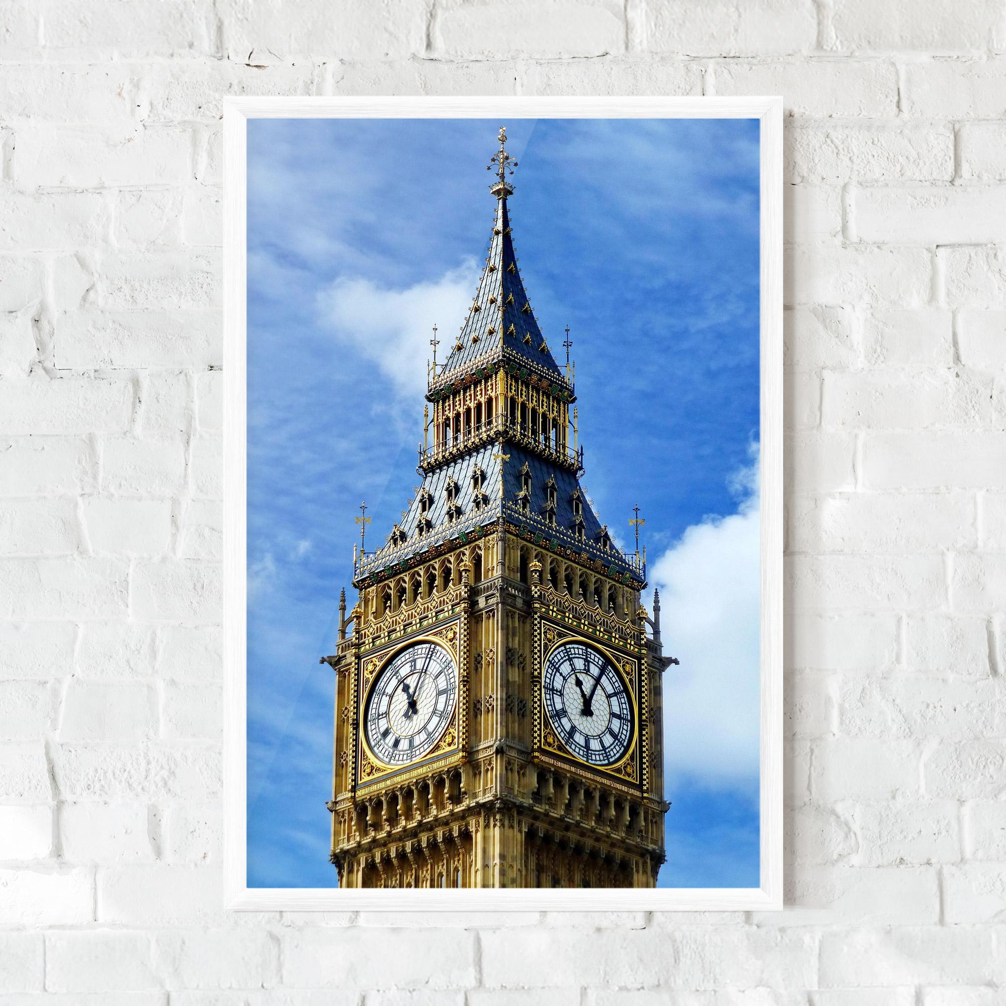 Gerahmte Poster Big Ben mockup 0