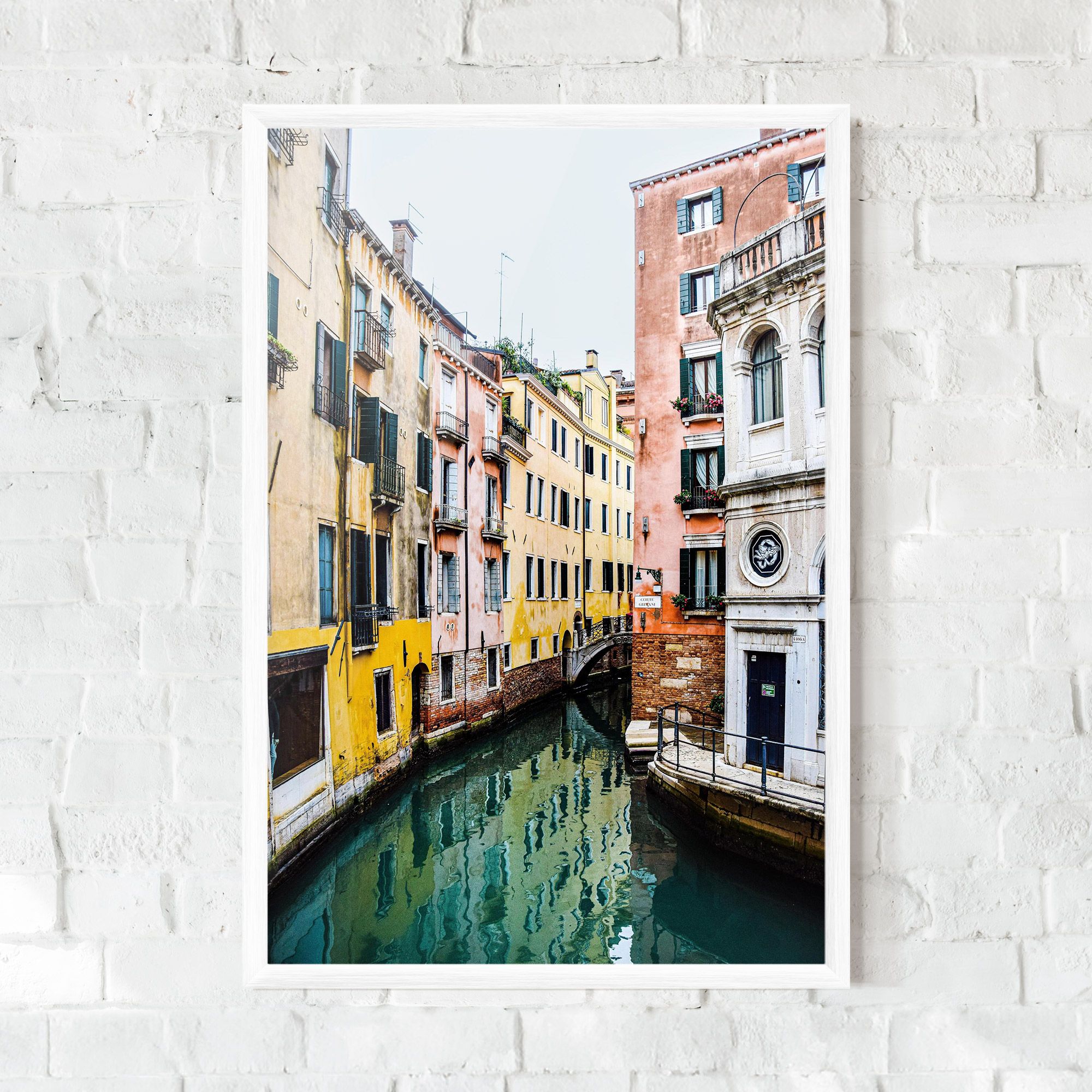 Colorful Water Building mockup 0