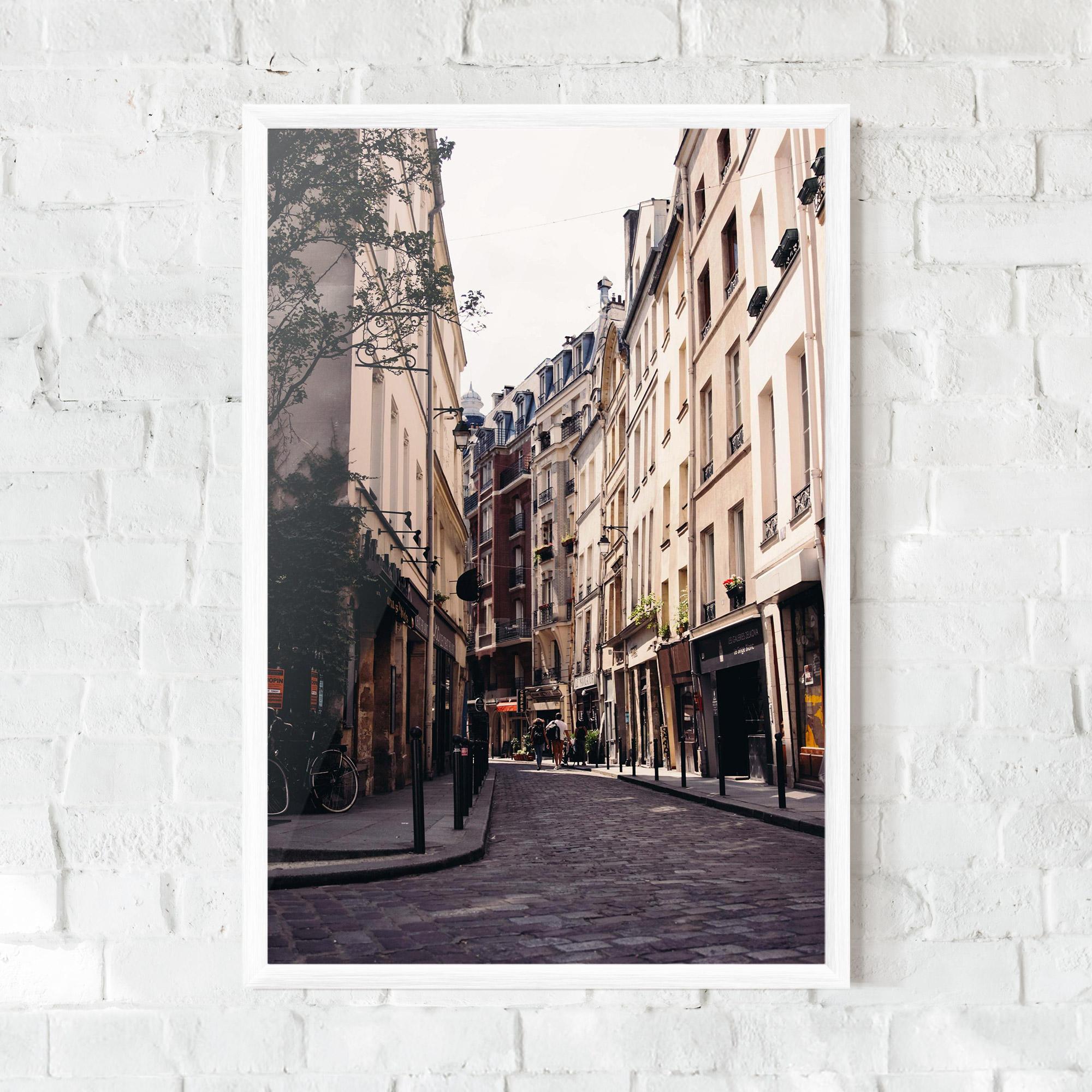 Gerahmte Poster Paris Street mockup 0