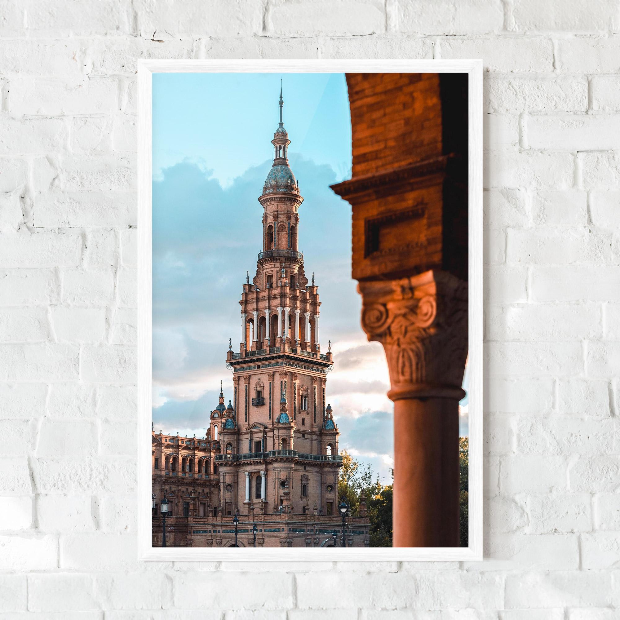 Gerahmte Poster Seville Spain mockup 0