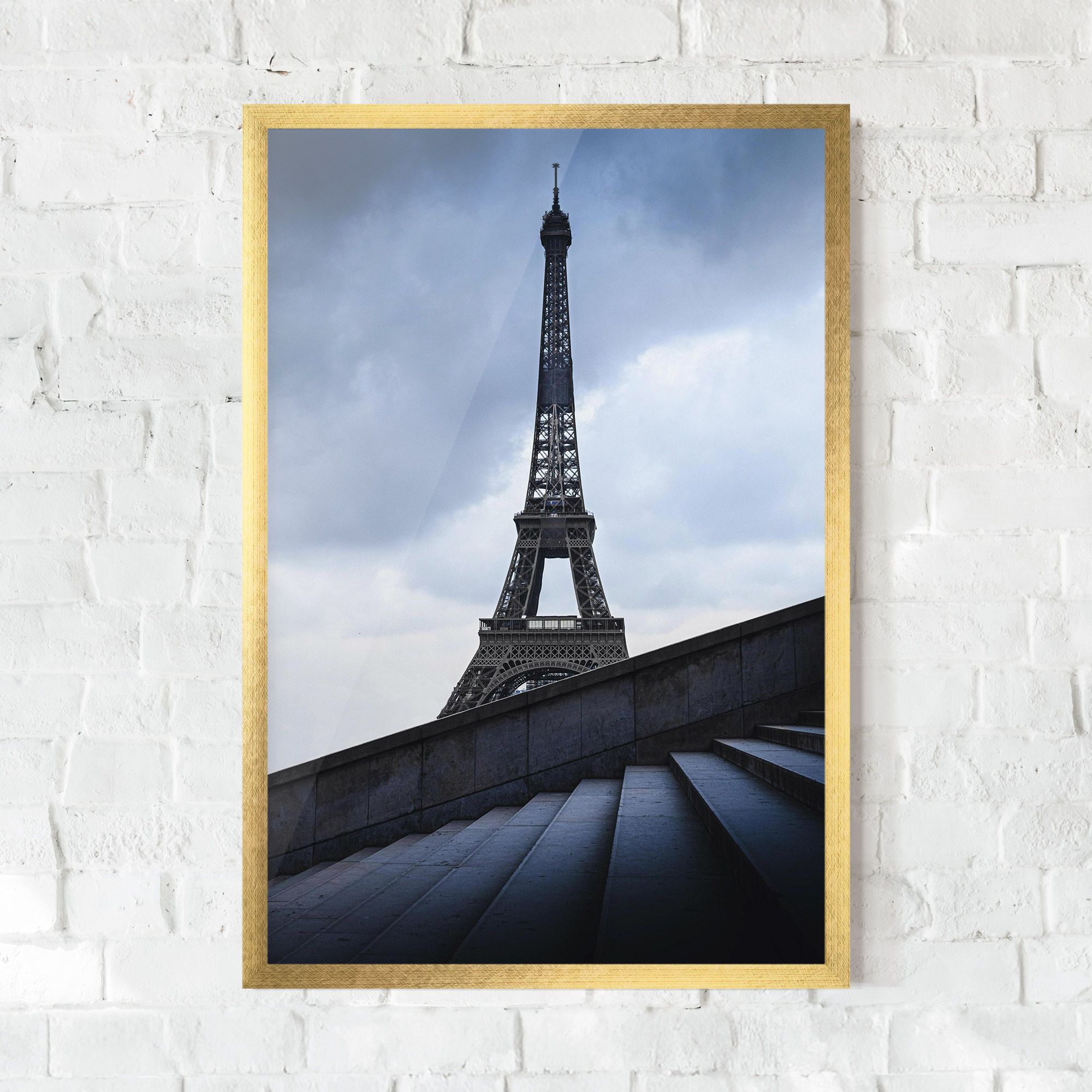 Eiffel Tower Stairs mockup 0