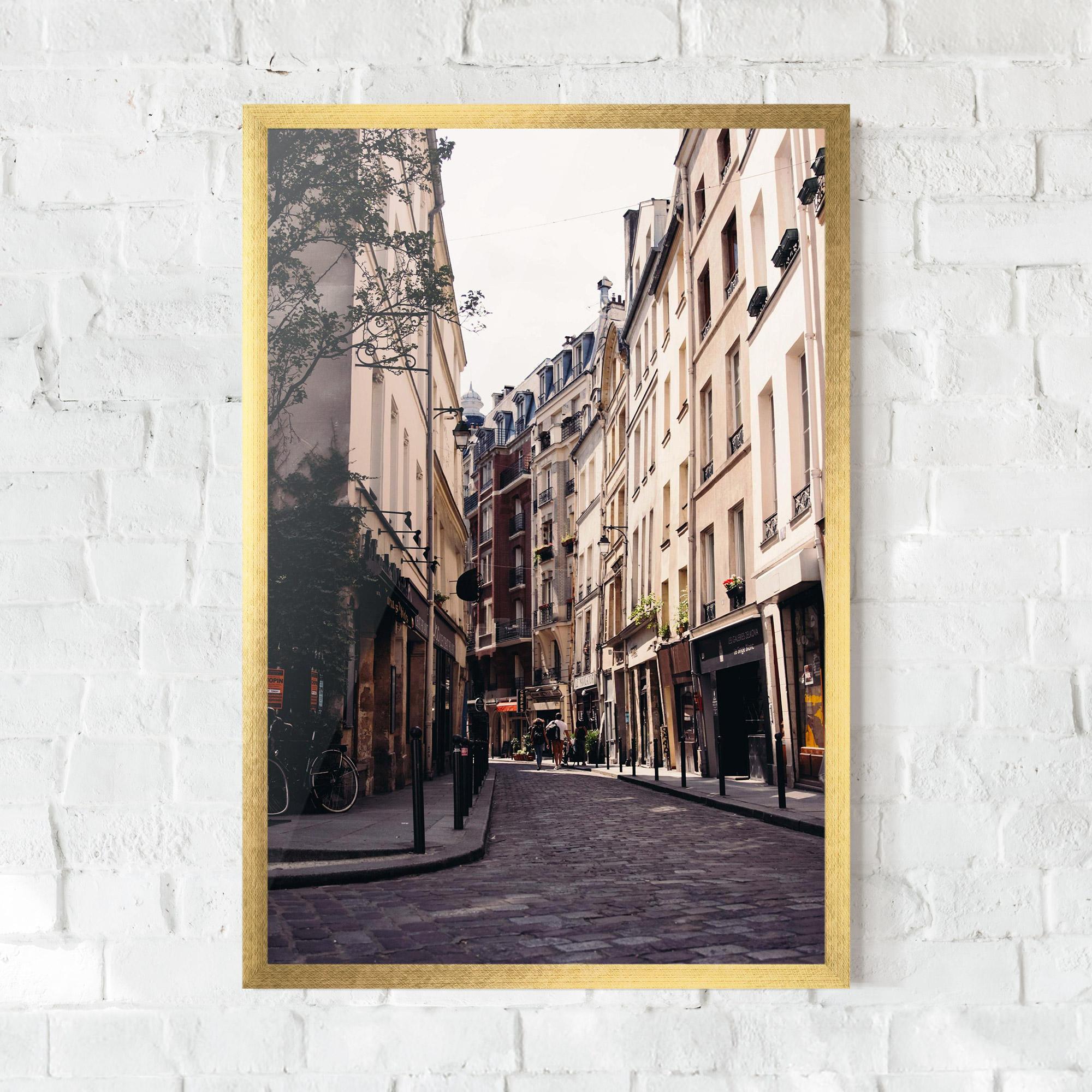 Gerahmte Poster Paris Street mockup 0