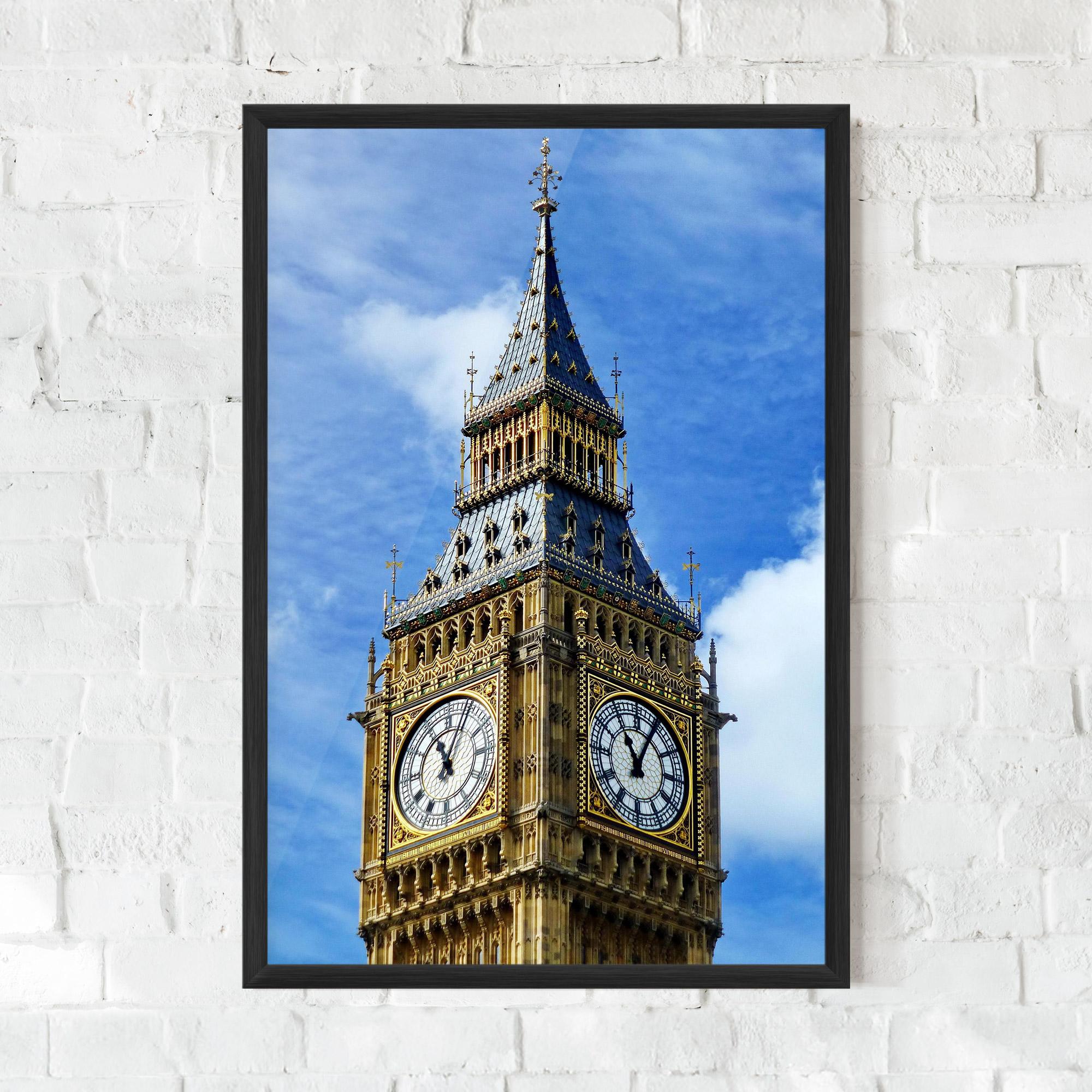 Gerahmte Poster Big Ben mockup 0