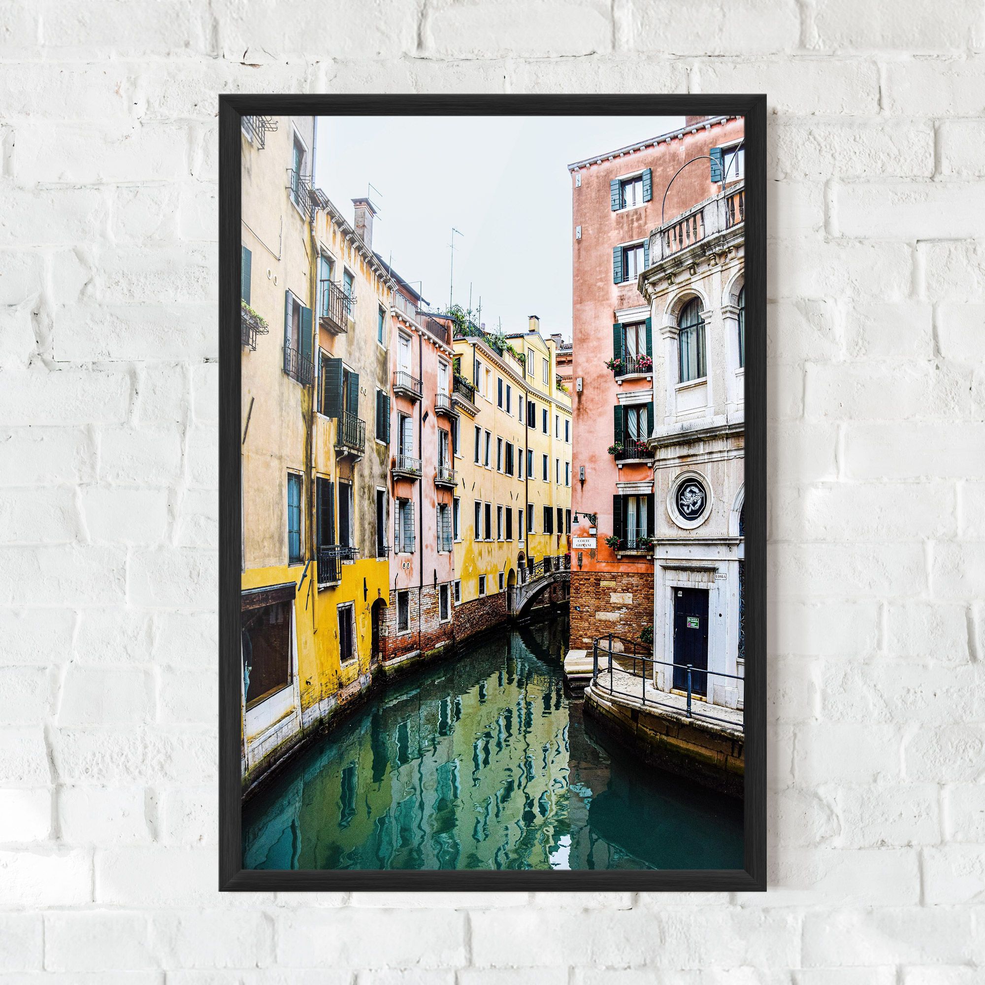 Colorful Water Building mockup 0