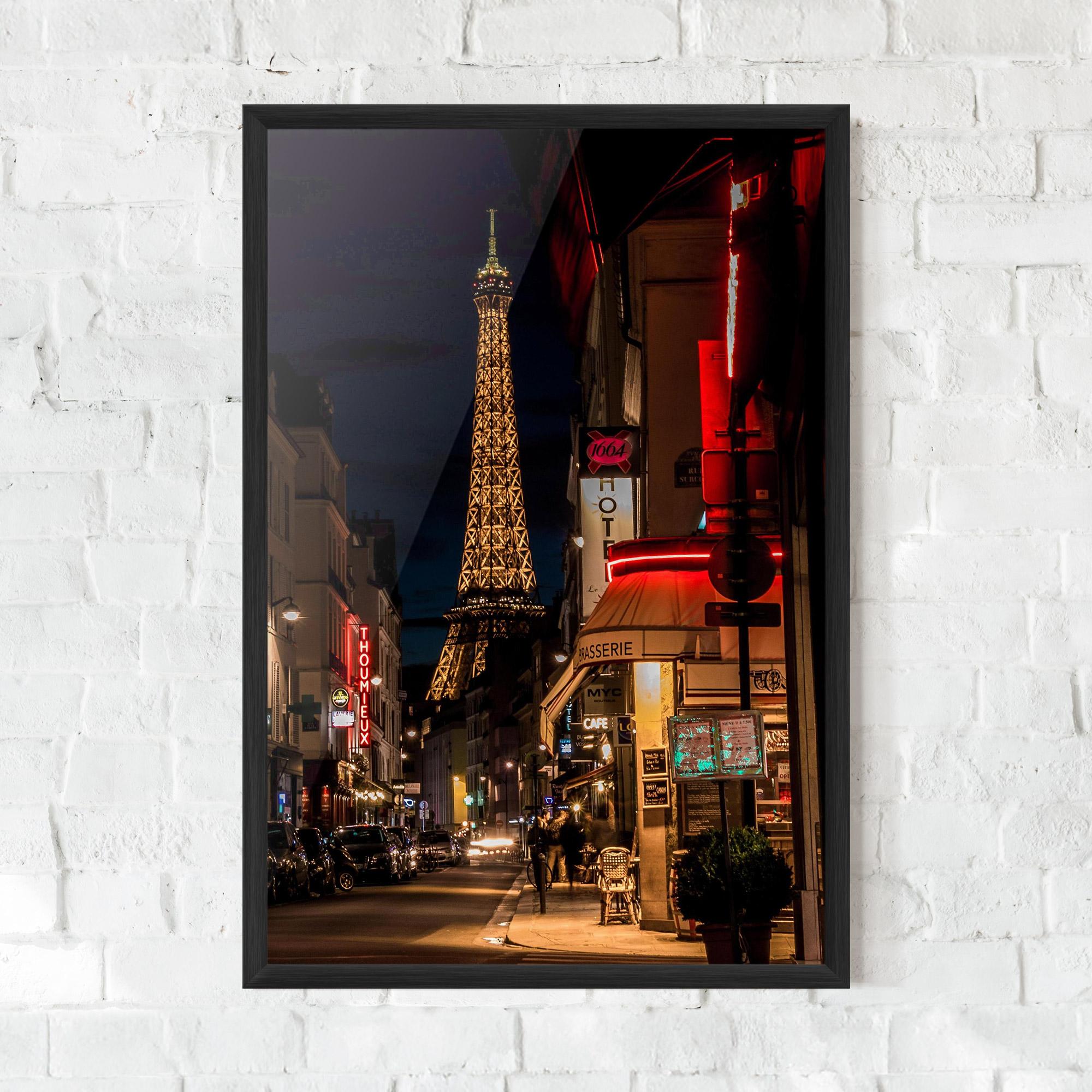 Gerahmte Poster Paris Walk mockup 0