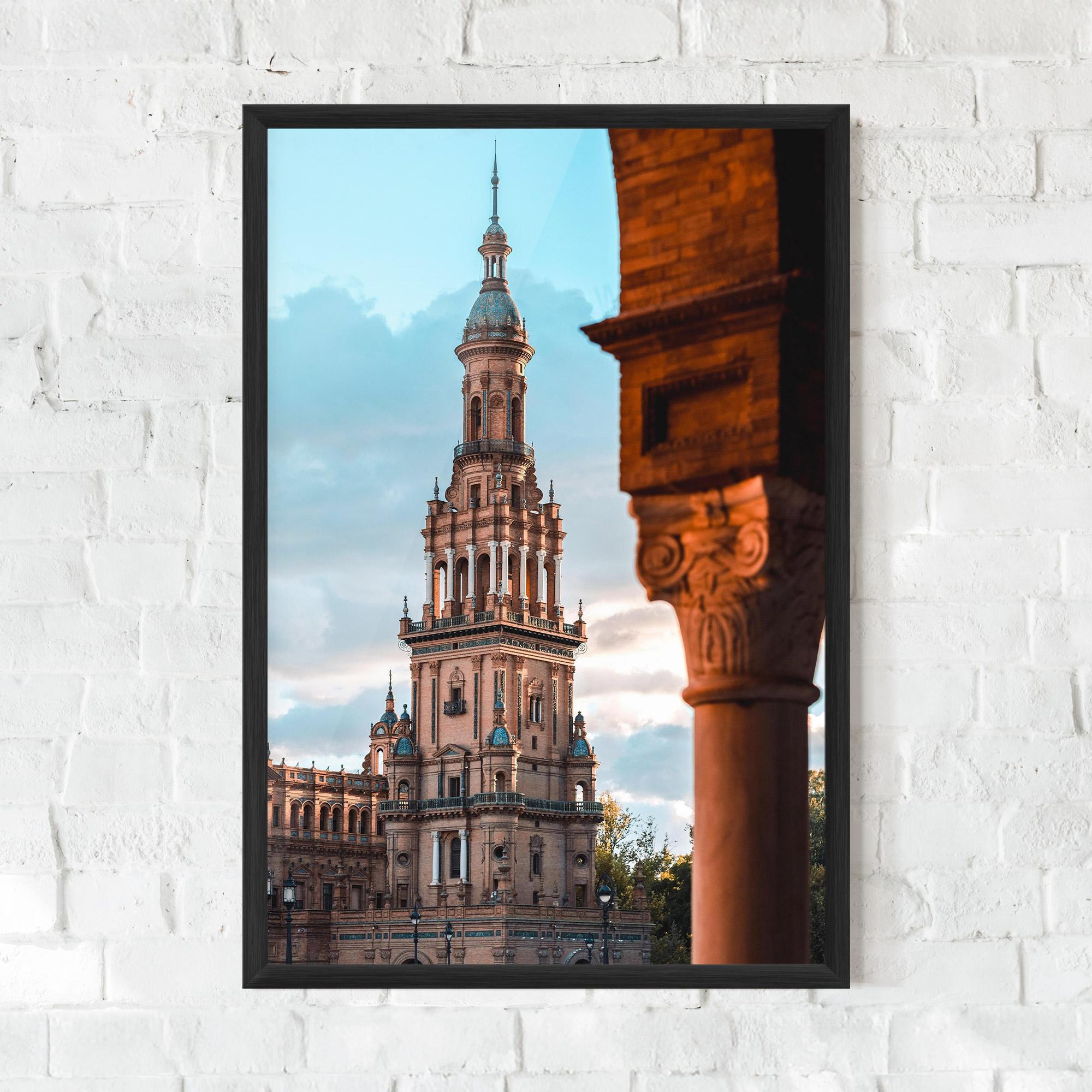 Gerahmte Poster Seville Spain mockup 0