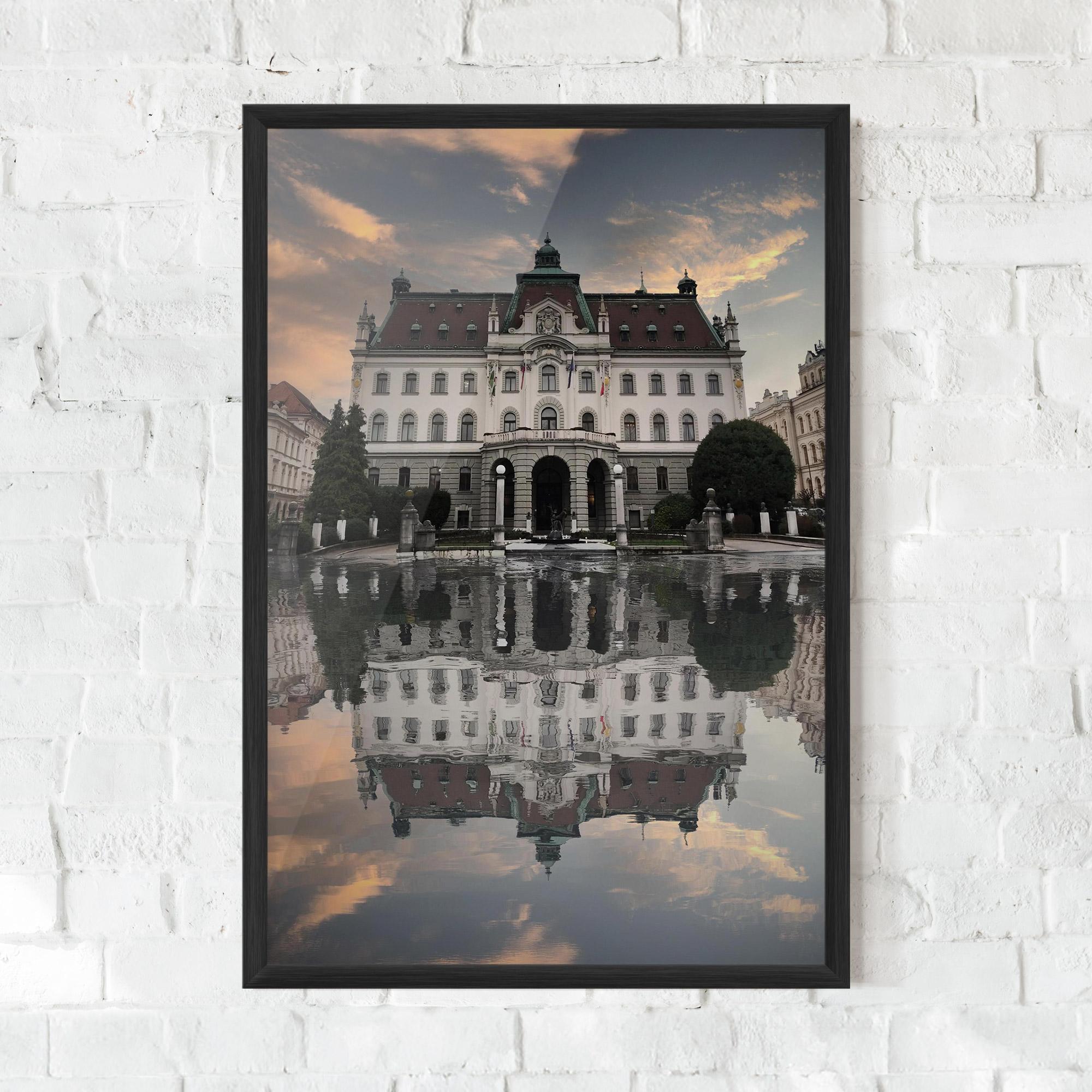 Gerahmte Poster University Of Ljubliana mockup 0