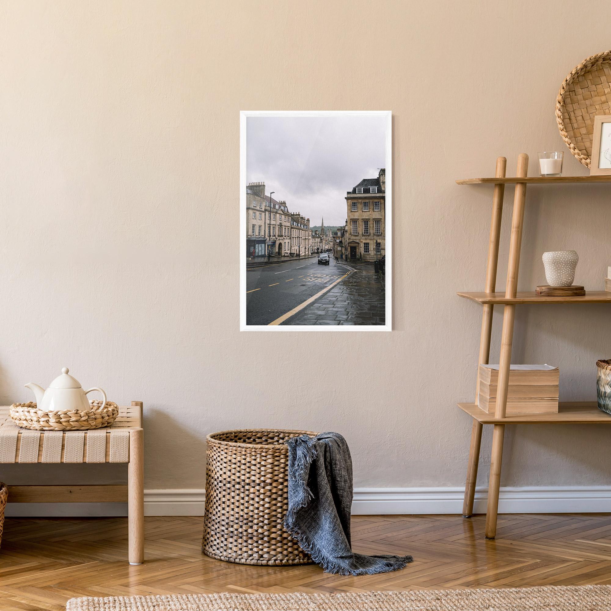 Gerahmte Poster England Street mockup 9