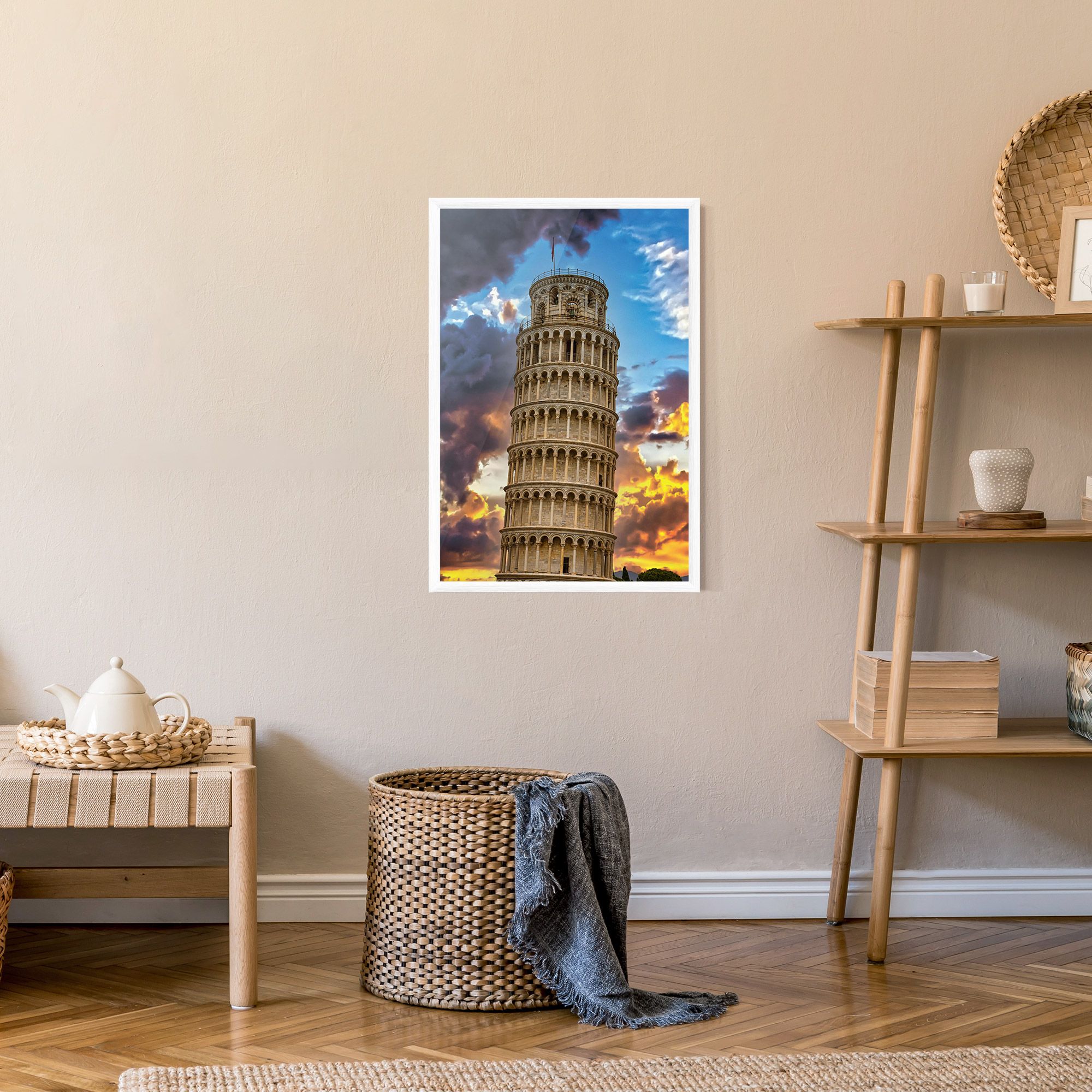 Tower Of Pisa Sunset mockup 9