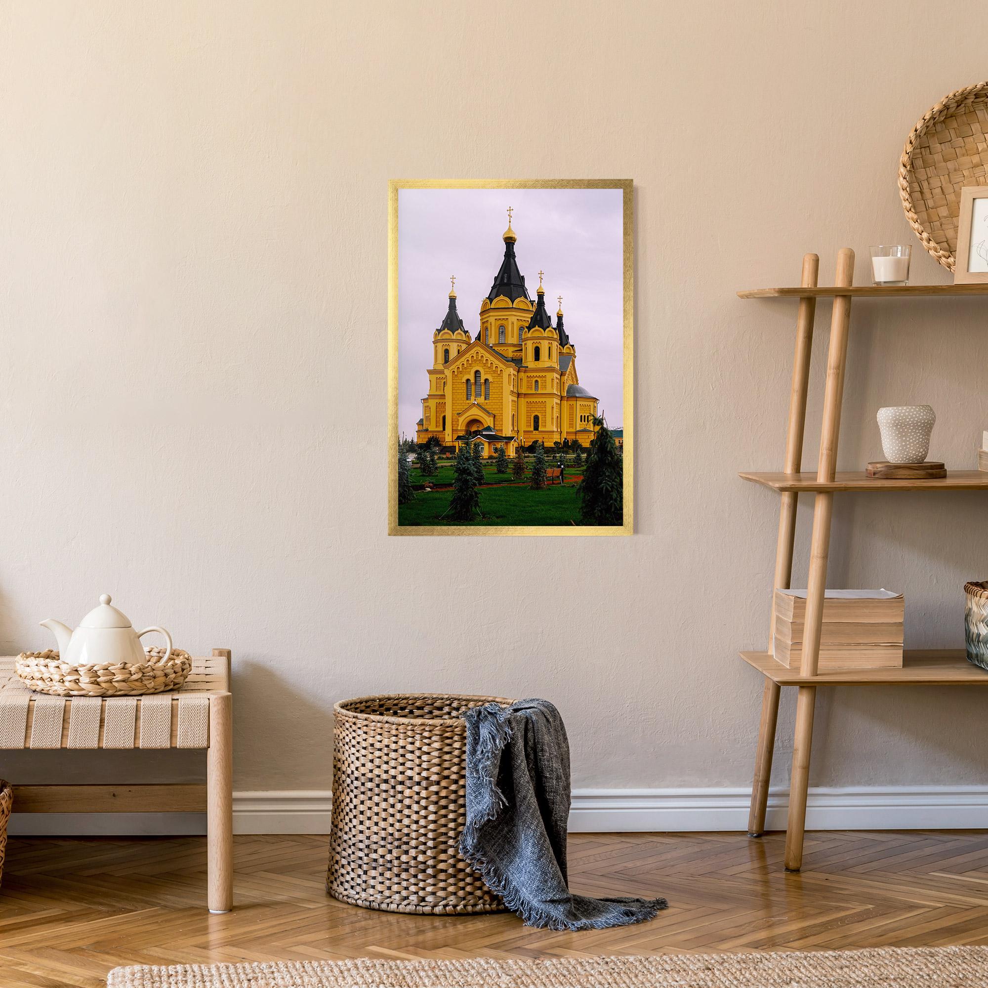 Gerahmte Poster Nevsky Cathedral mockup 9