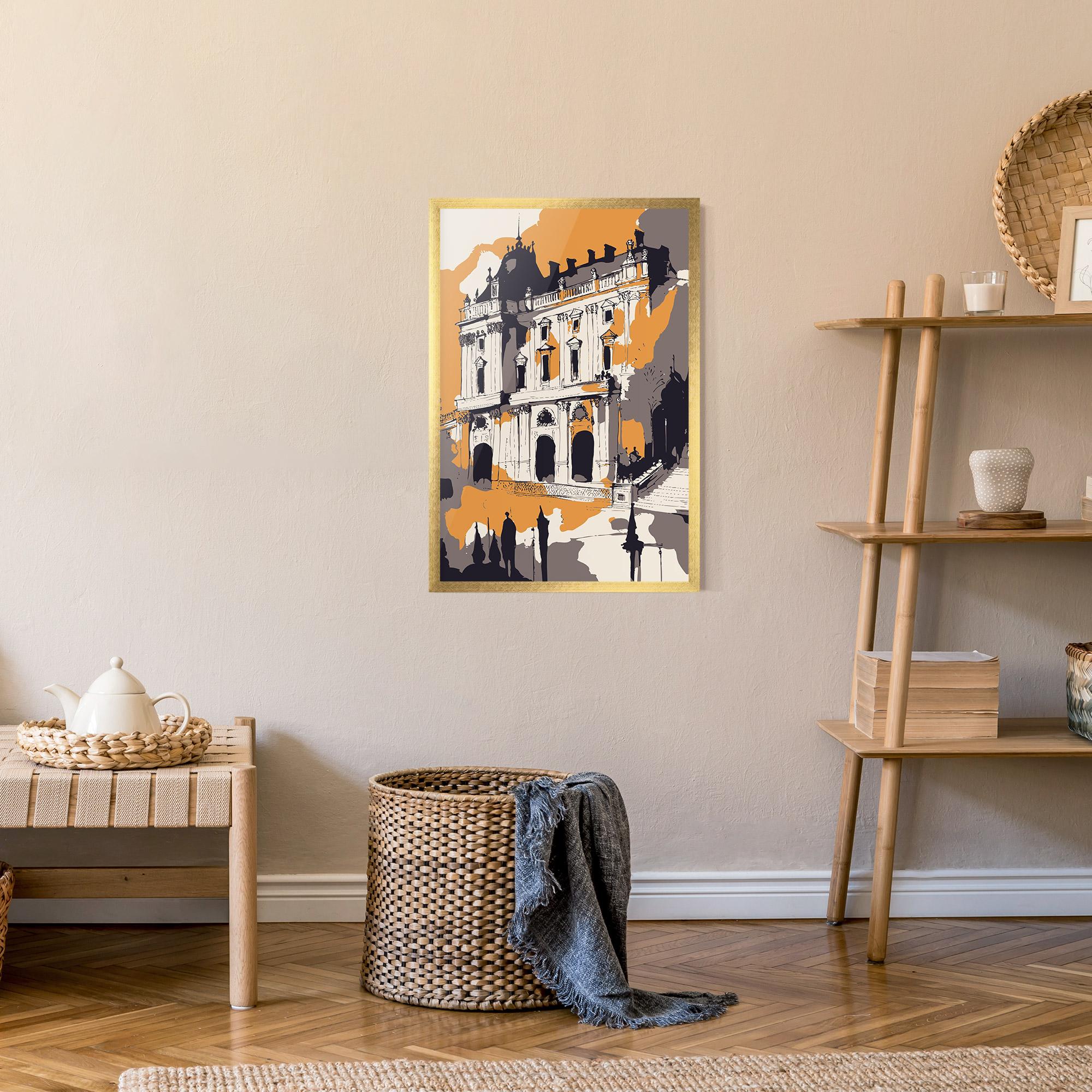 Gerahmte Poster Palace Of Versailles mockup 9