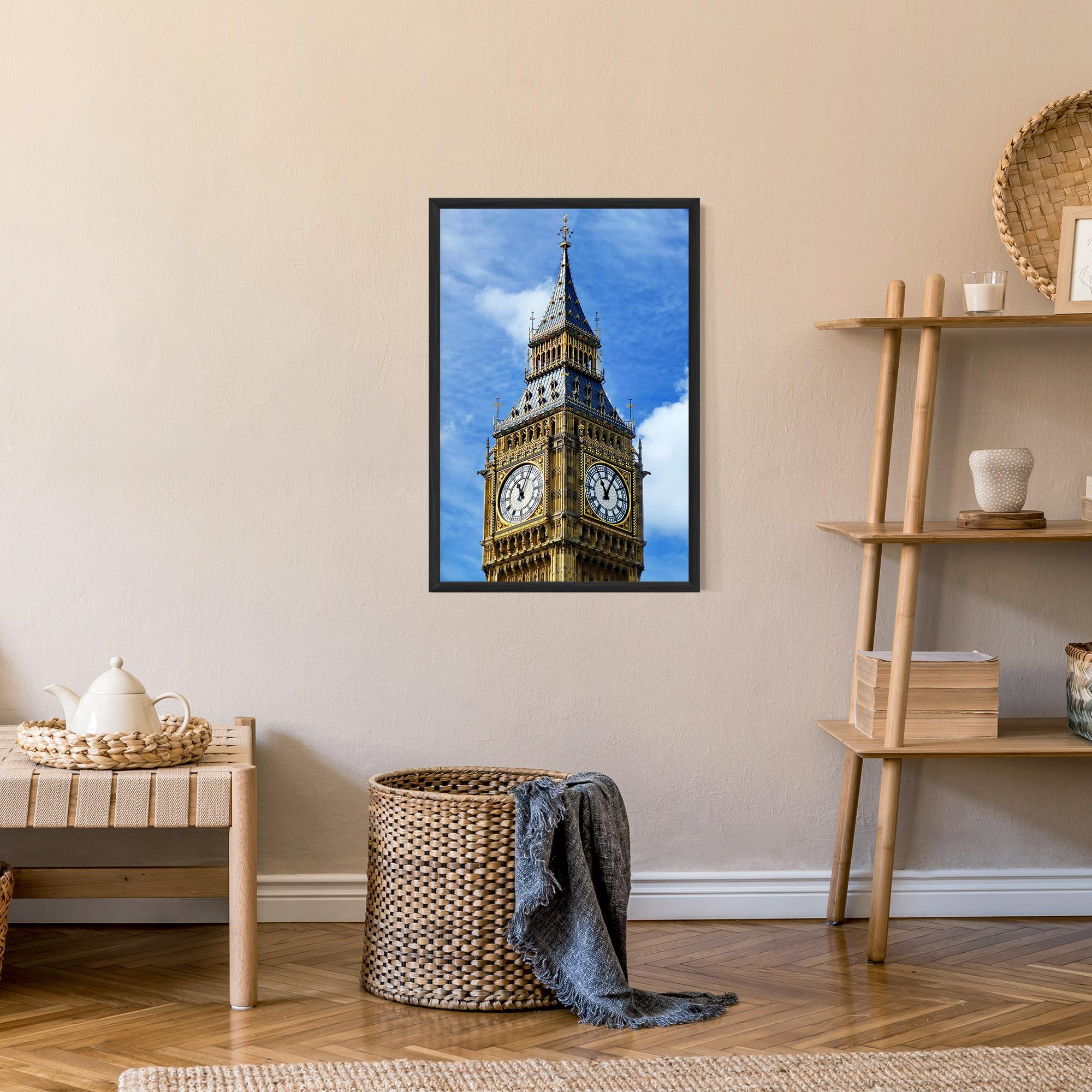 Gerahmte Poster Big Ben mockup 9