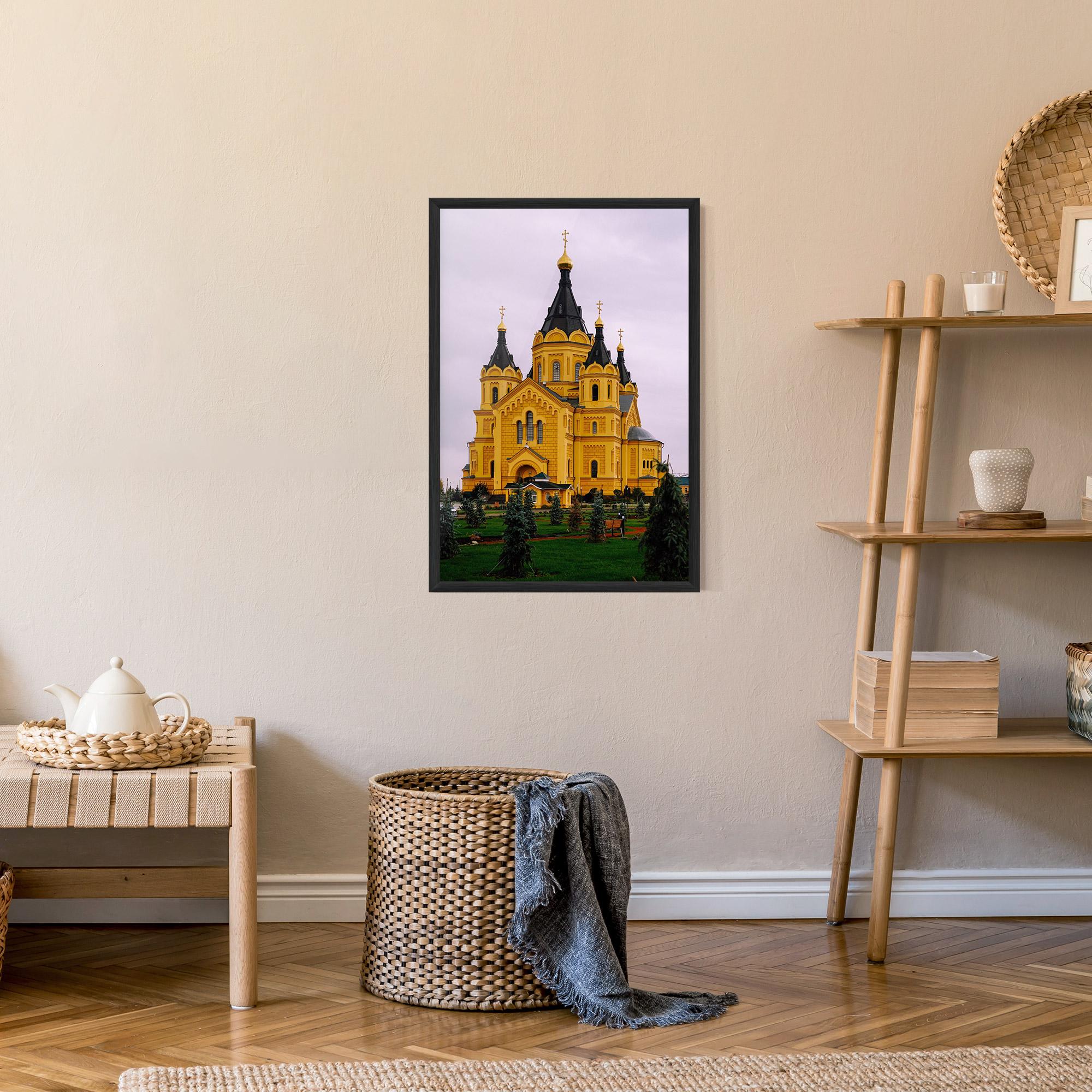 Gerahmte Poster Nevsky Cathedral mockup 9