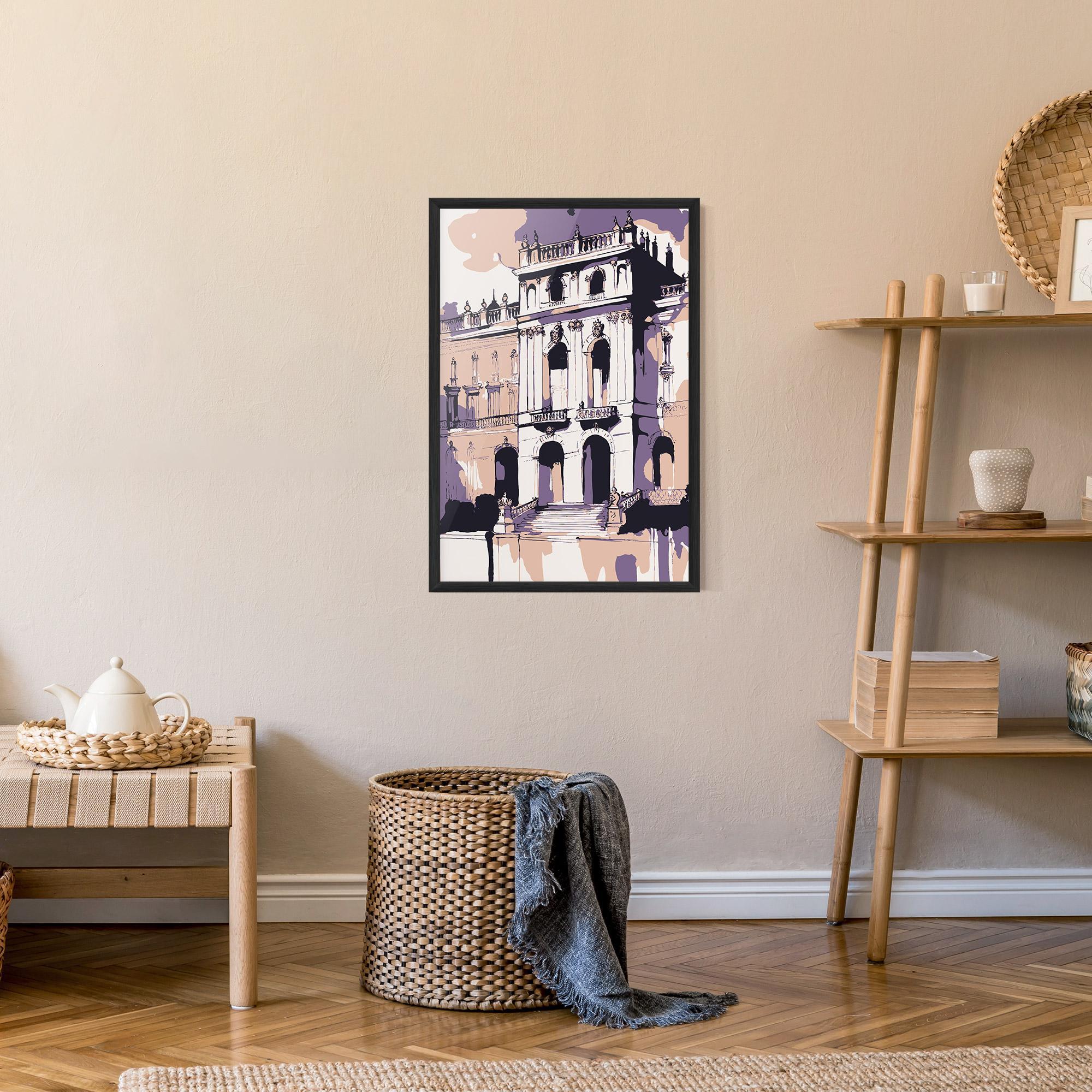 Gerahmte Poster Palace Of Versailles Art mockup 9