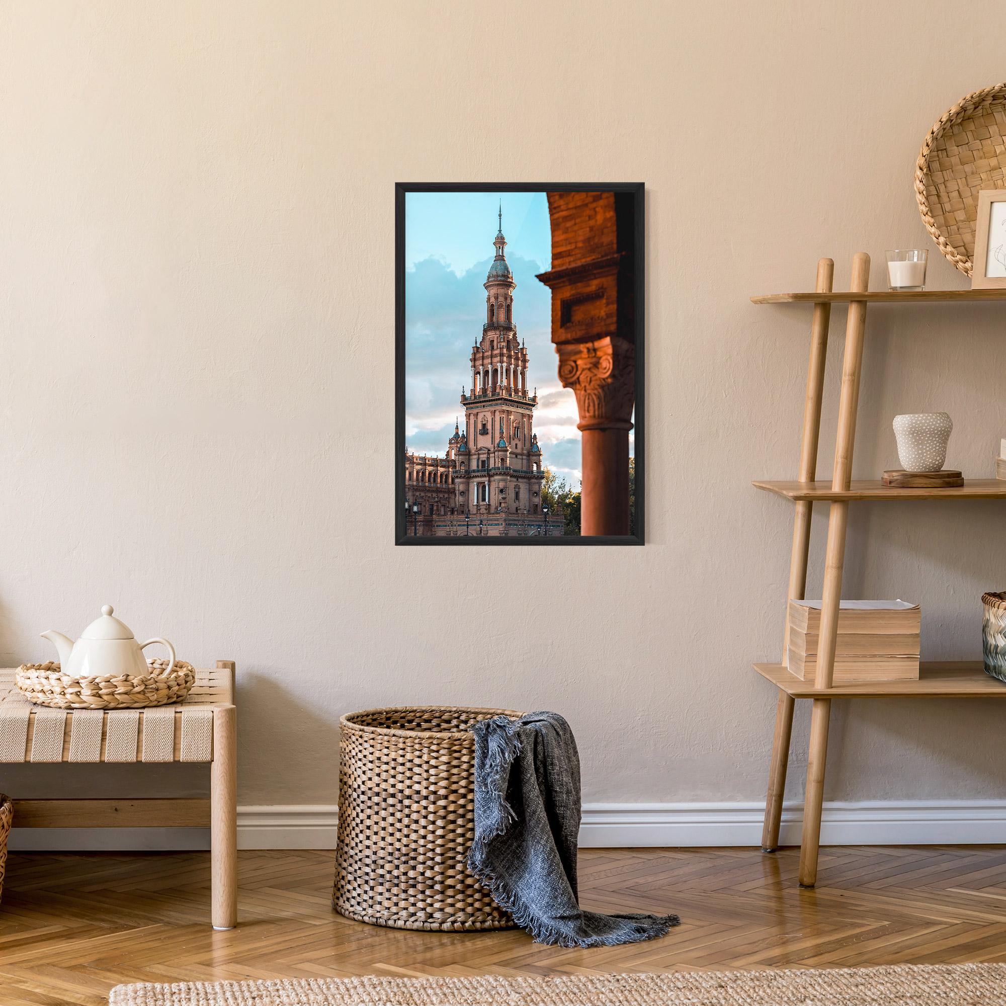 Gerahmte Poster Seville Spain mockup 9
