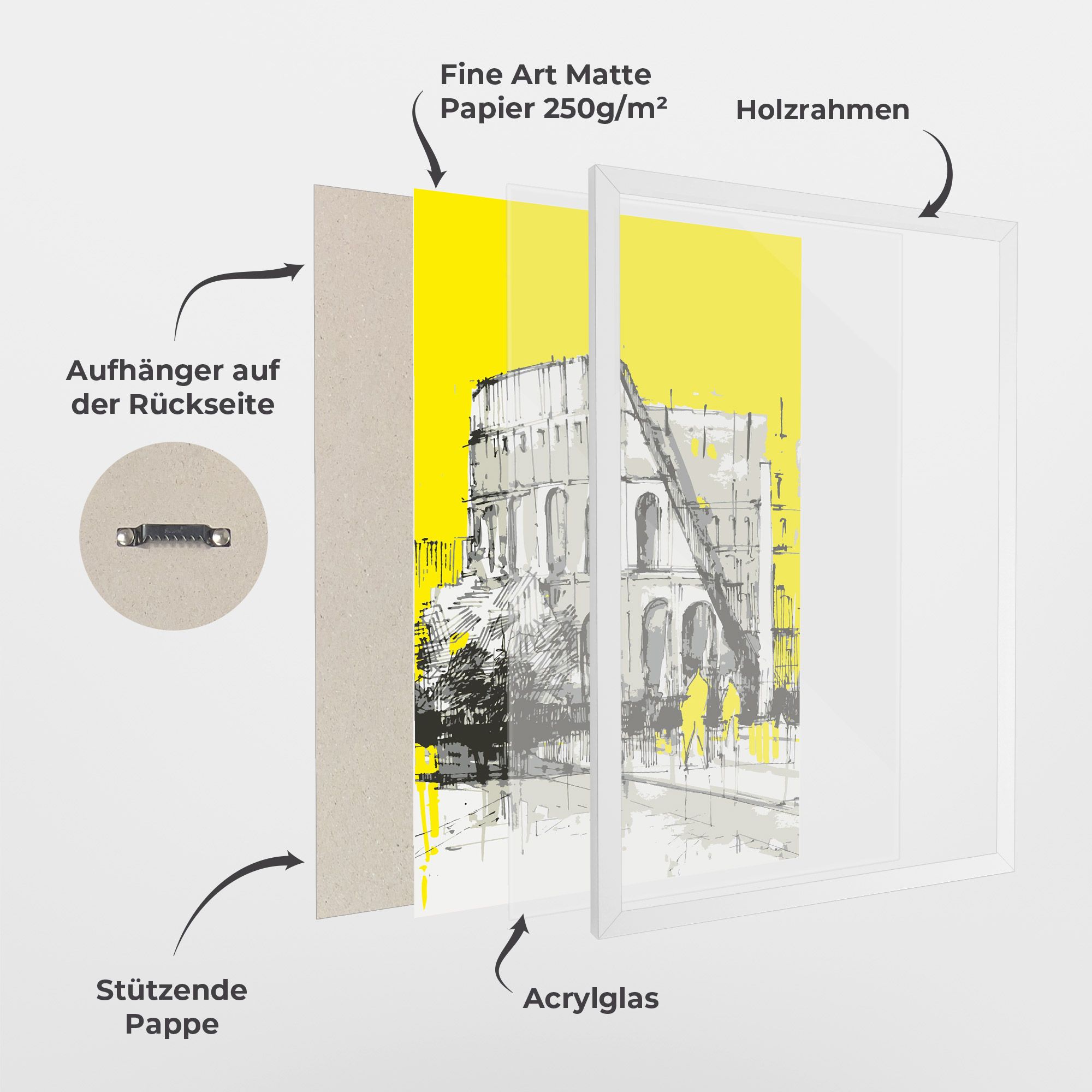 Yellow Colosseum mockup 1