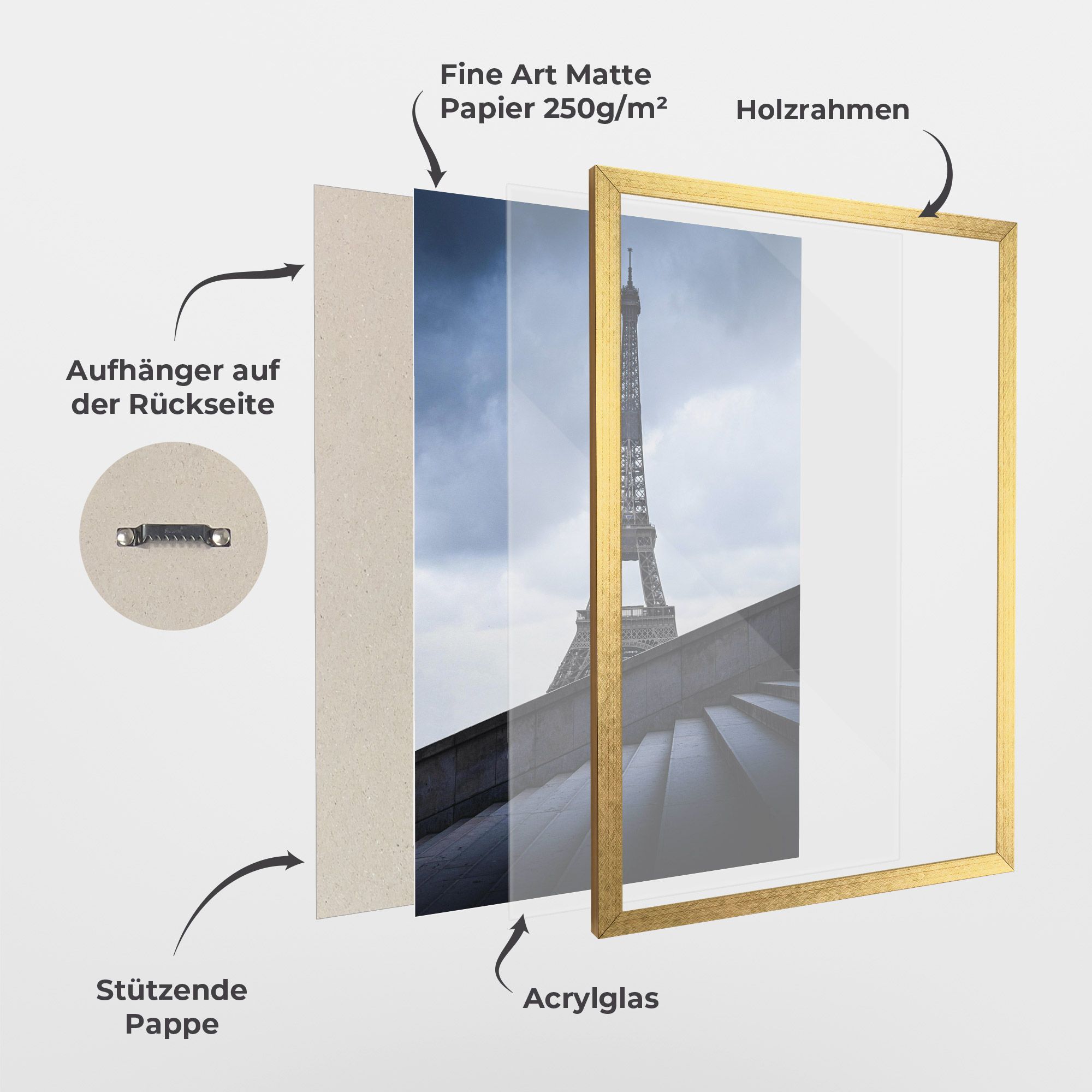 Eiffel Tower Stairs mockup 1