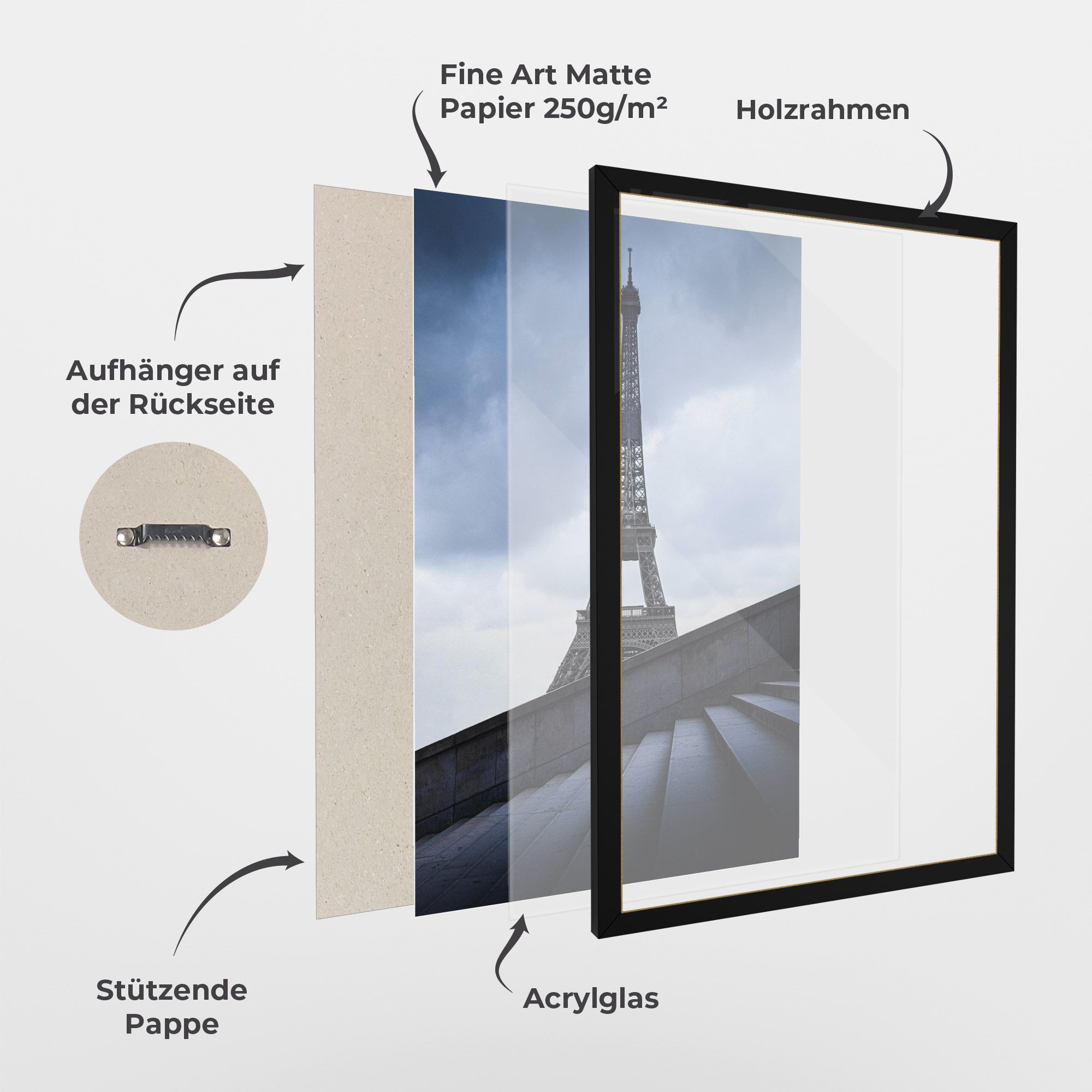 Eiffel Tower Stairs mockup 1