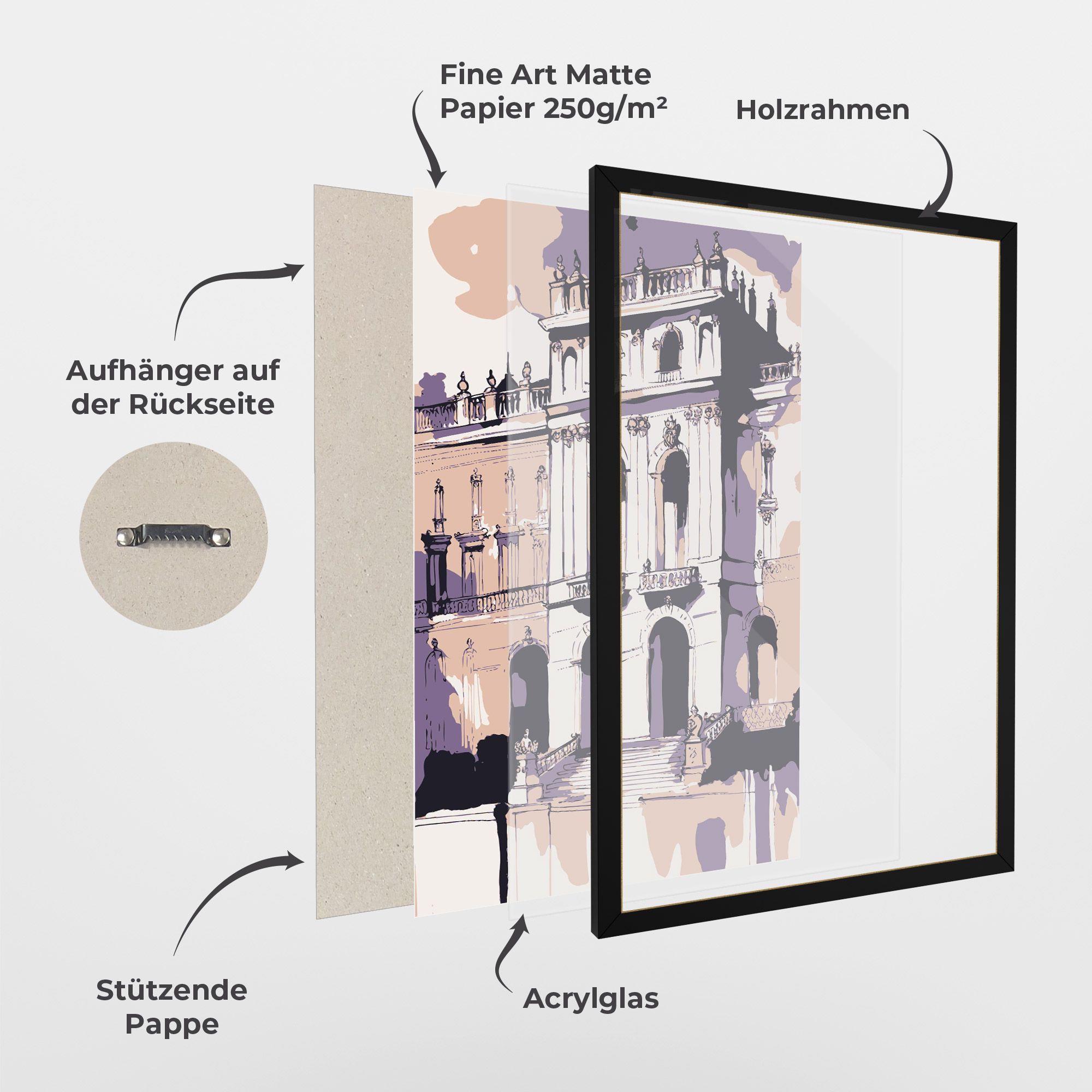 Palace Of Versailles Art mockup 1