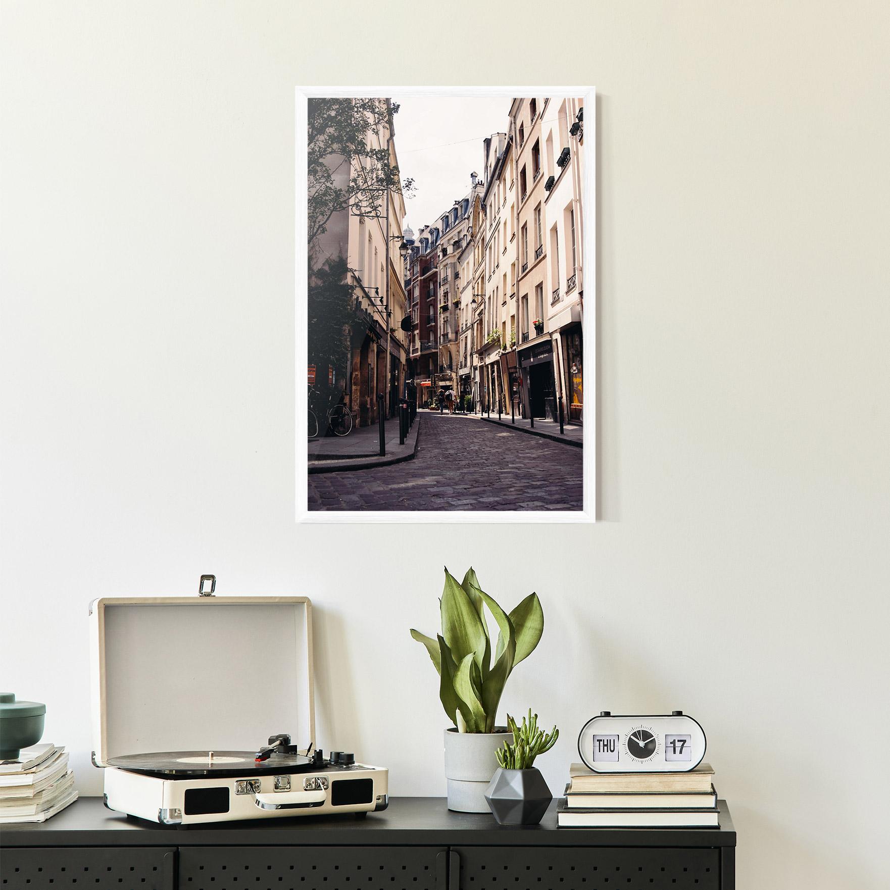 Gerahmte Poster Paris Street mockup 2