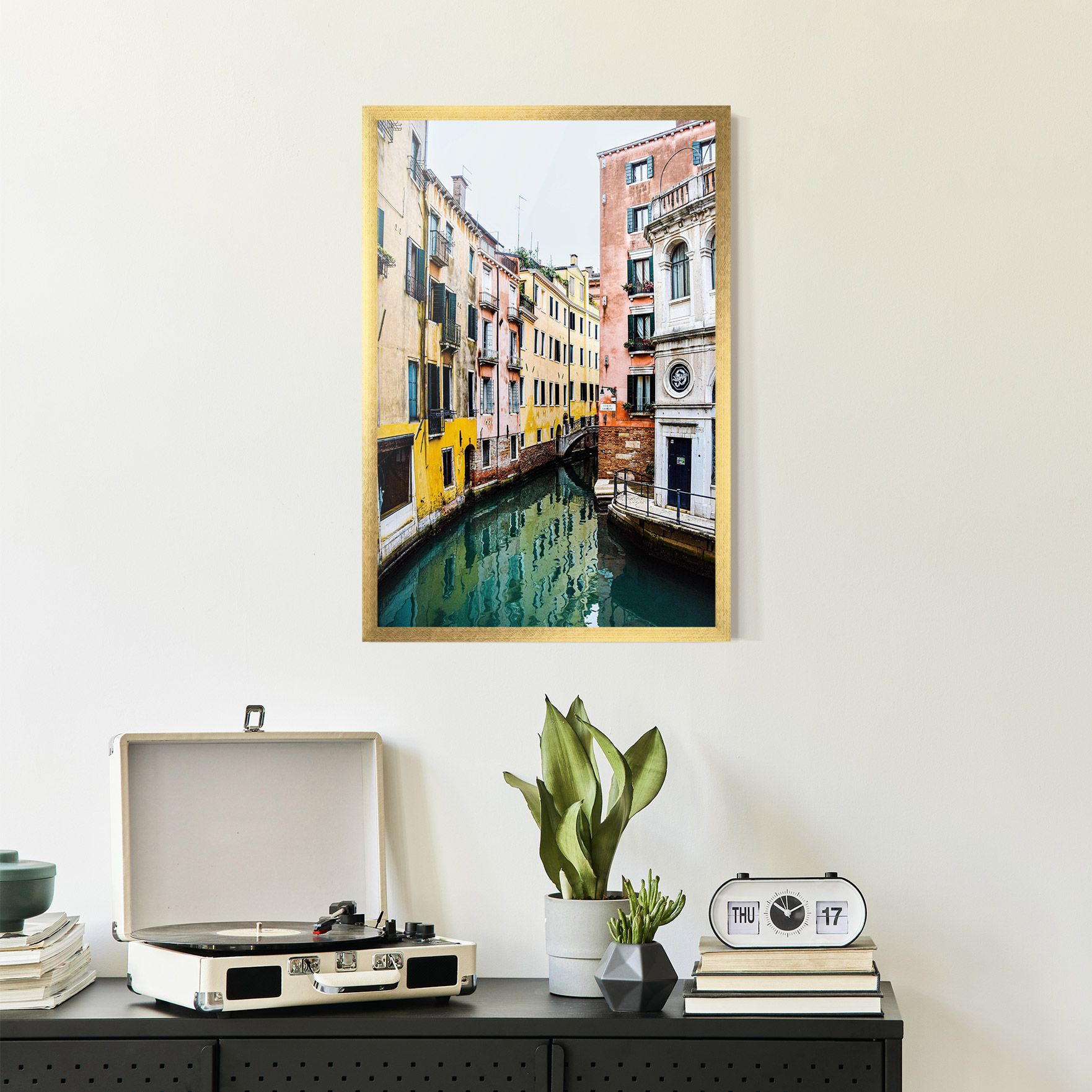 Colorful Water Building mockup 2