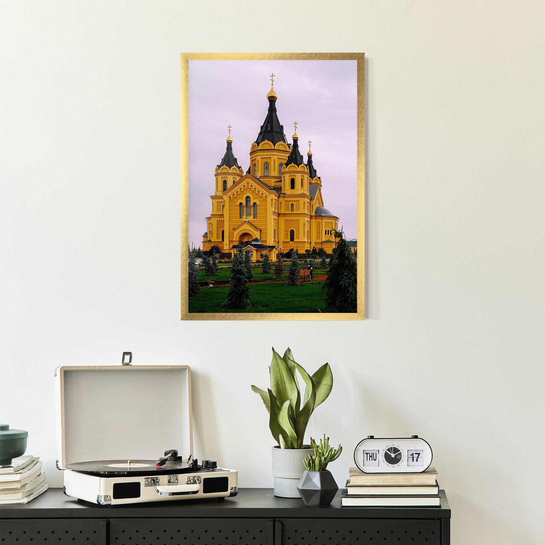 Gerahmte Poster Nevsky Cathedral mockup 2