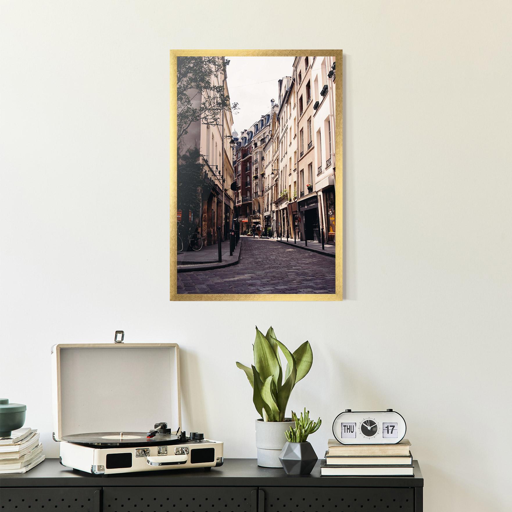 Gerahmte Poster Paris Street mockup 2