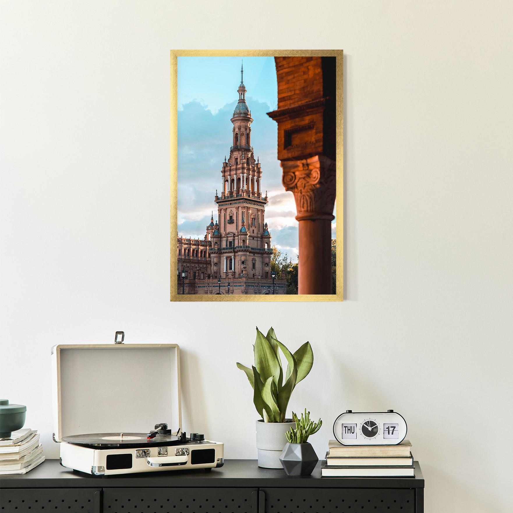 Gerahmte Poster Seville Spain mockup 2