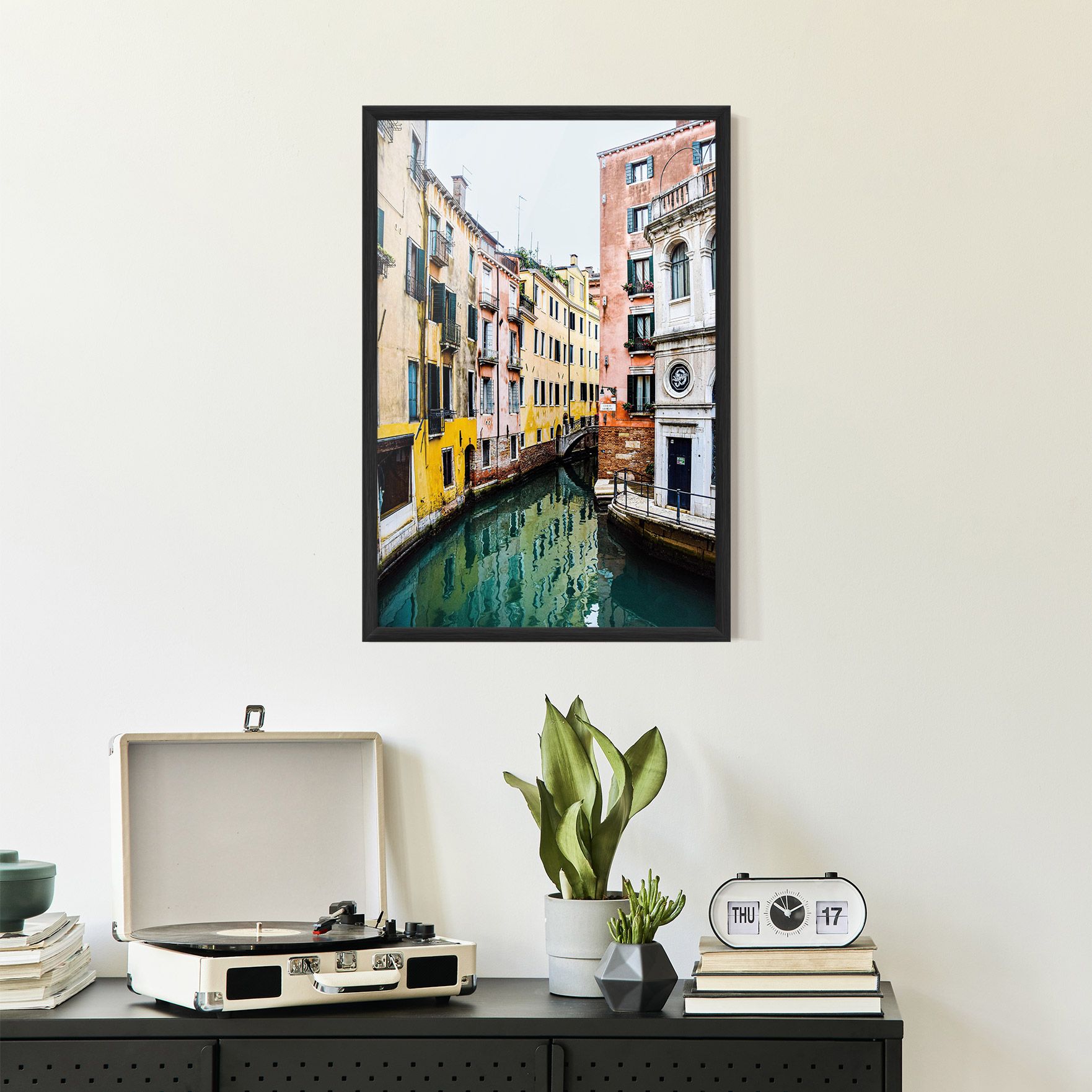 Colorful Water Building mockup 2