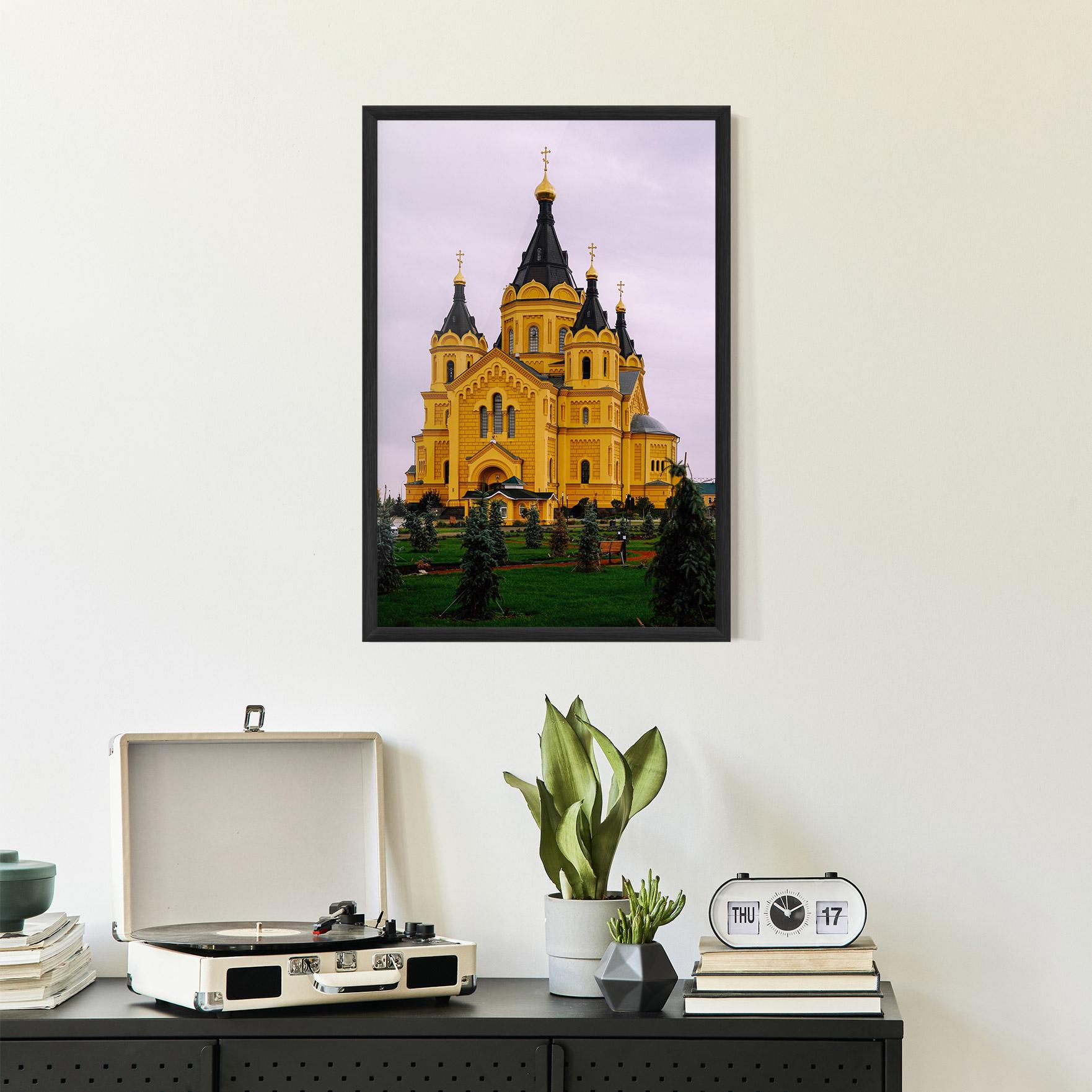Gerahmte Poster Nevsky Cathedral mockup 2