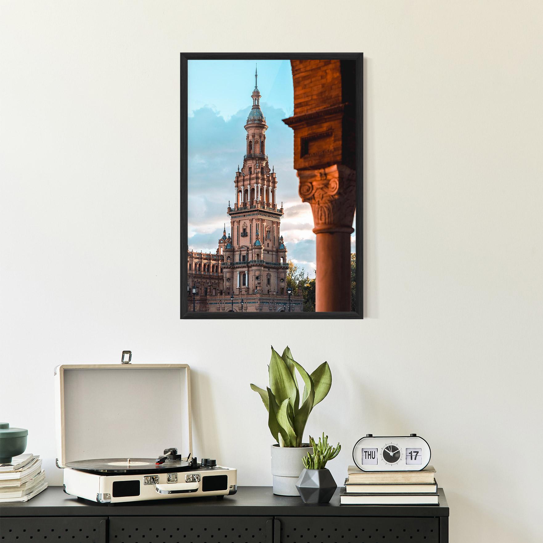 Gerahmte Poster Seville Spain mockup 2