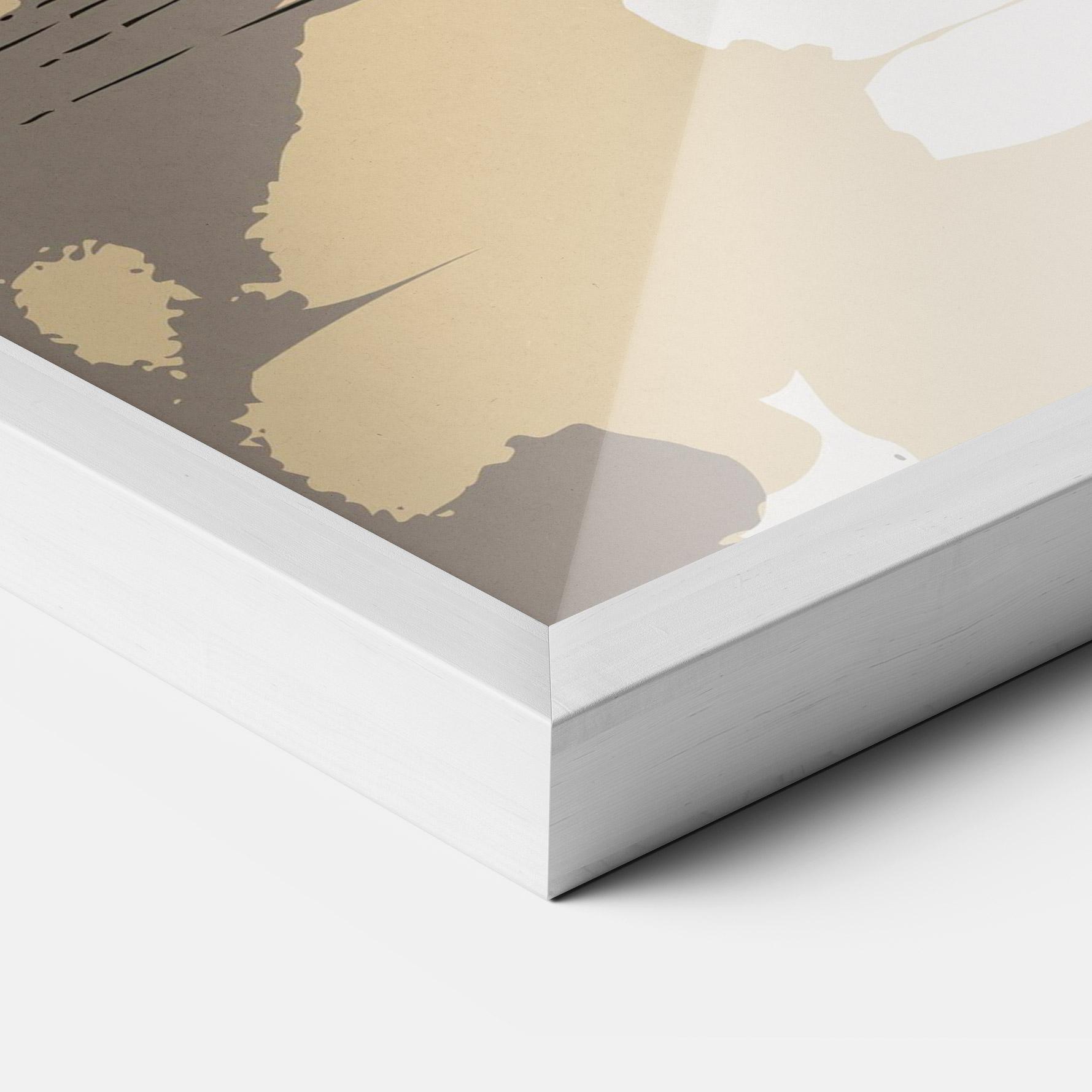 Gerahmte Poster Art Palace Of Versailles mockup 3