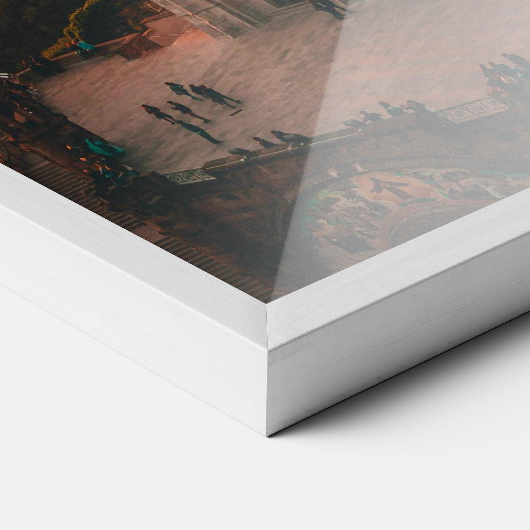 Gerahmte Poster Tibidabo Barcelona mockup 3